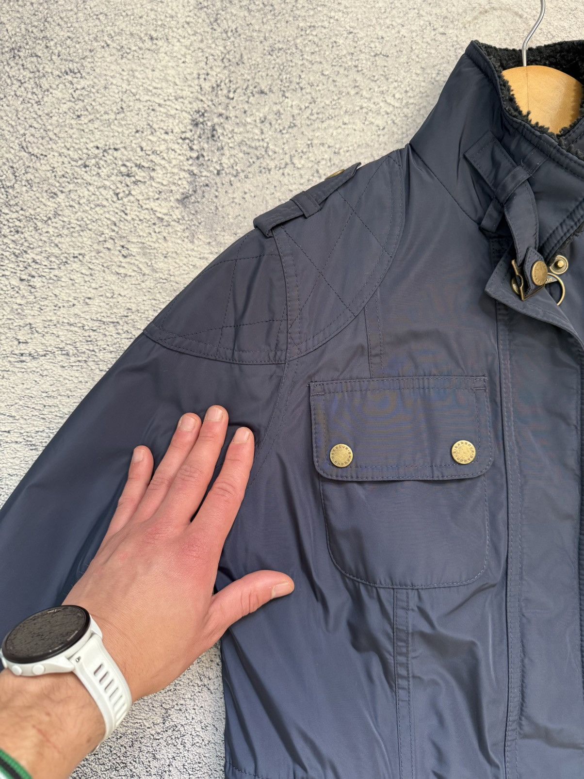 Barbour Barbour International Whistlefield Jacket EU34US4 Waterproof Size S / US 4 / IT 40 - 24 Thumbnail
