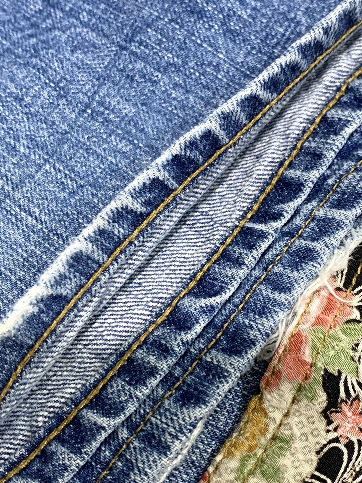 Kapital 💥 Japanese Denim Pants Karakuri Tamashii 🎌 Size US 32 / EU 48 - 13 Thumbnail