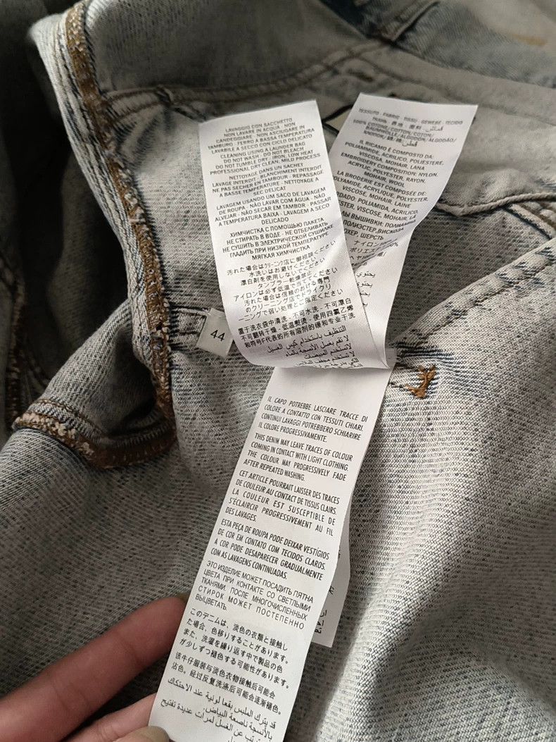 Gucci Gucci Bear plush embroidered denim jacket 2502-Nextarrow Size US S / EU 44-46 / 1 - 8 Thumbnail