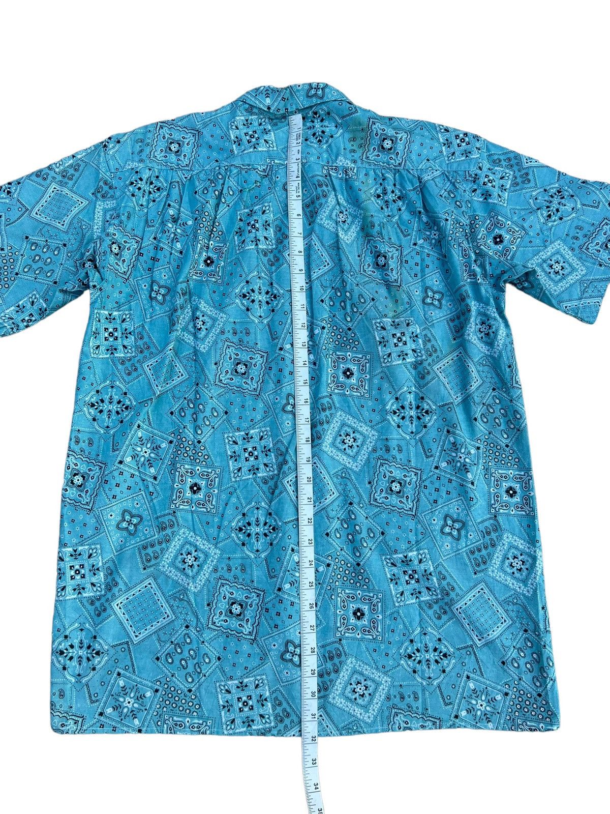 Vintage ICE FIRE JAPAN Two Pocket Paisley Oversize Shirt Size US L / EU 52-54 / 3 - 4 Thumbnail