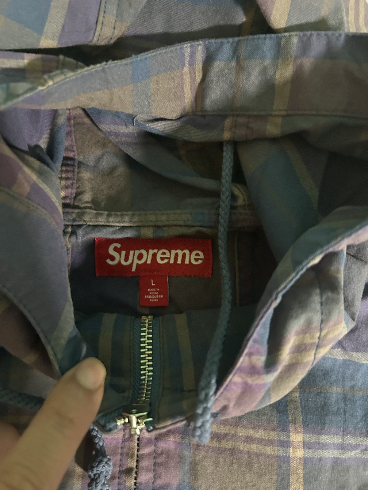 Supreme Supreme cotton utility anorak | Grailed