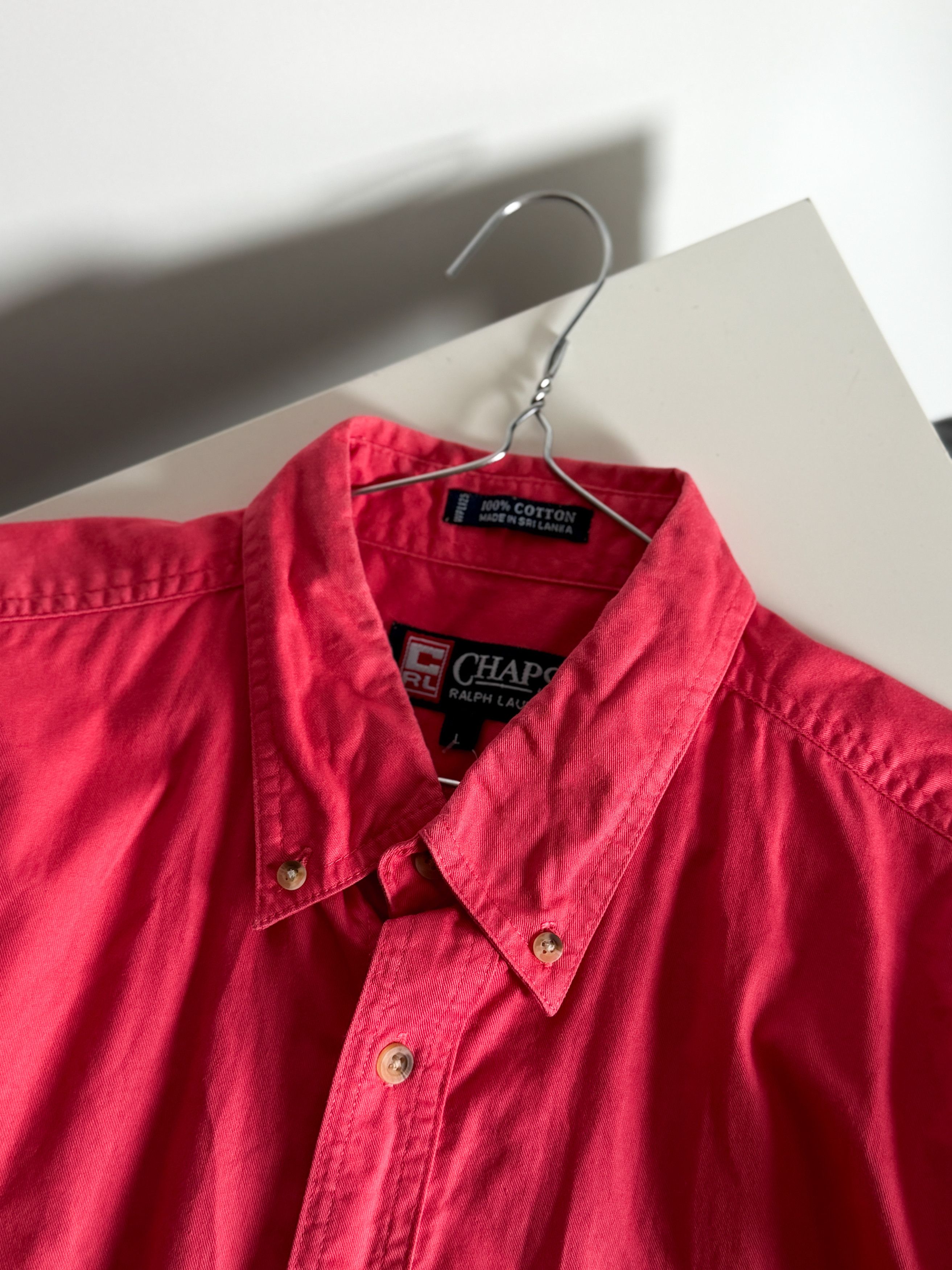 Chaps Ralph Lauren Chaps Ralph Lauren Men’s Vintage Shirt Size US L / EU 52-54 / 3 - 3 Thumbnail