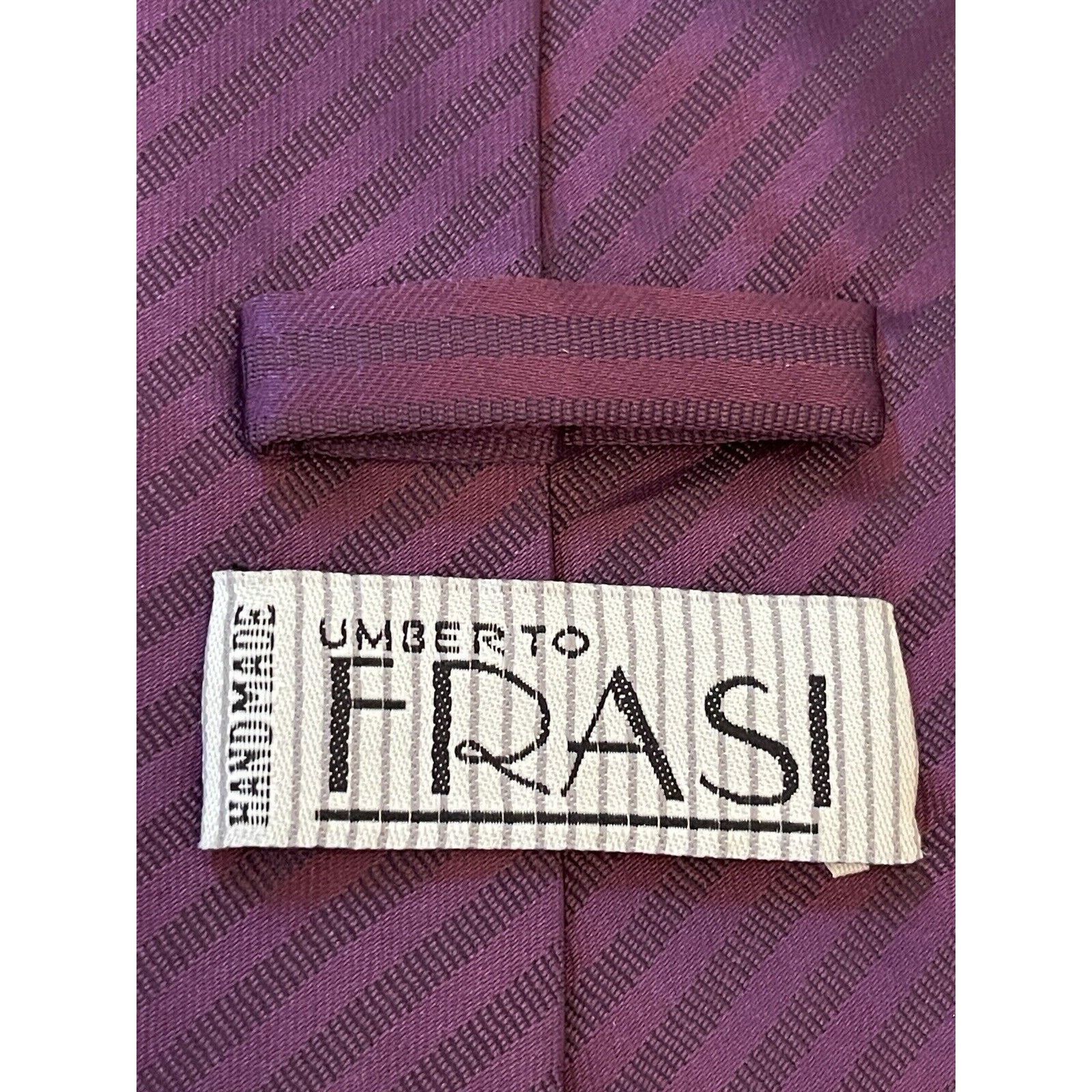 Other Umberto Frasi Purple Repp HandMade Polyester Made In China Size ONE SIZE - 8 Thumbnail