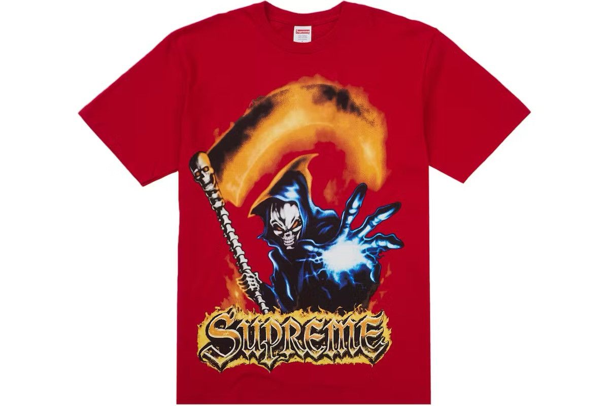 Supreme Supreme Grim Reaper Tee Size US L / EU 52-54 / 3 - 1 Thumbnail
