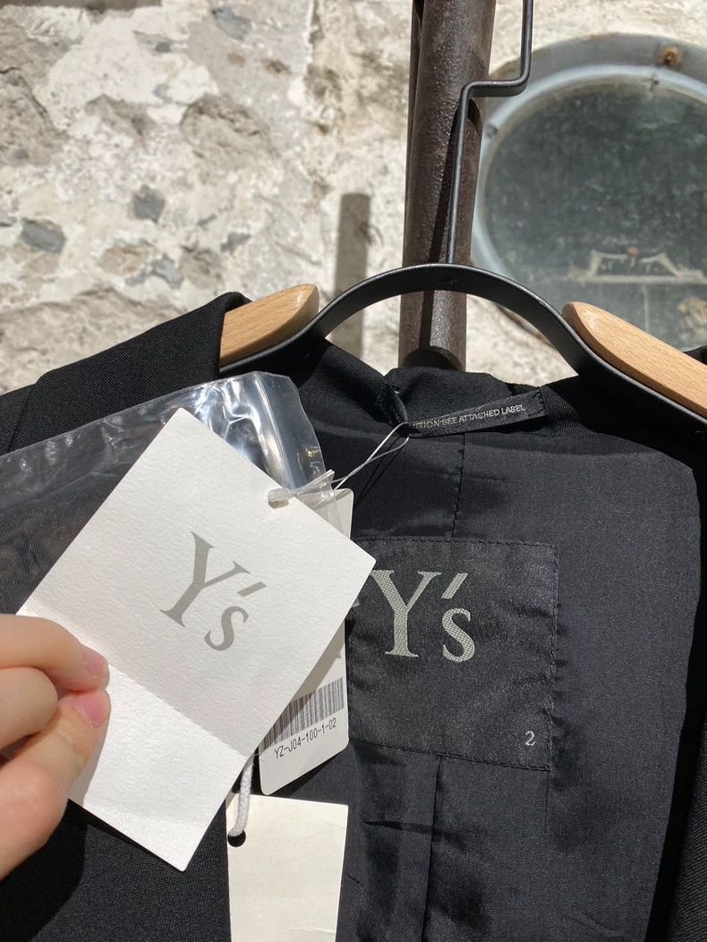 Y's Y's Wool breasted blazer jacket Size US M / EU 48-50 / 2 - 9 Thumbnail