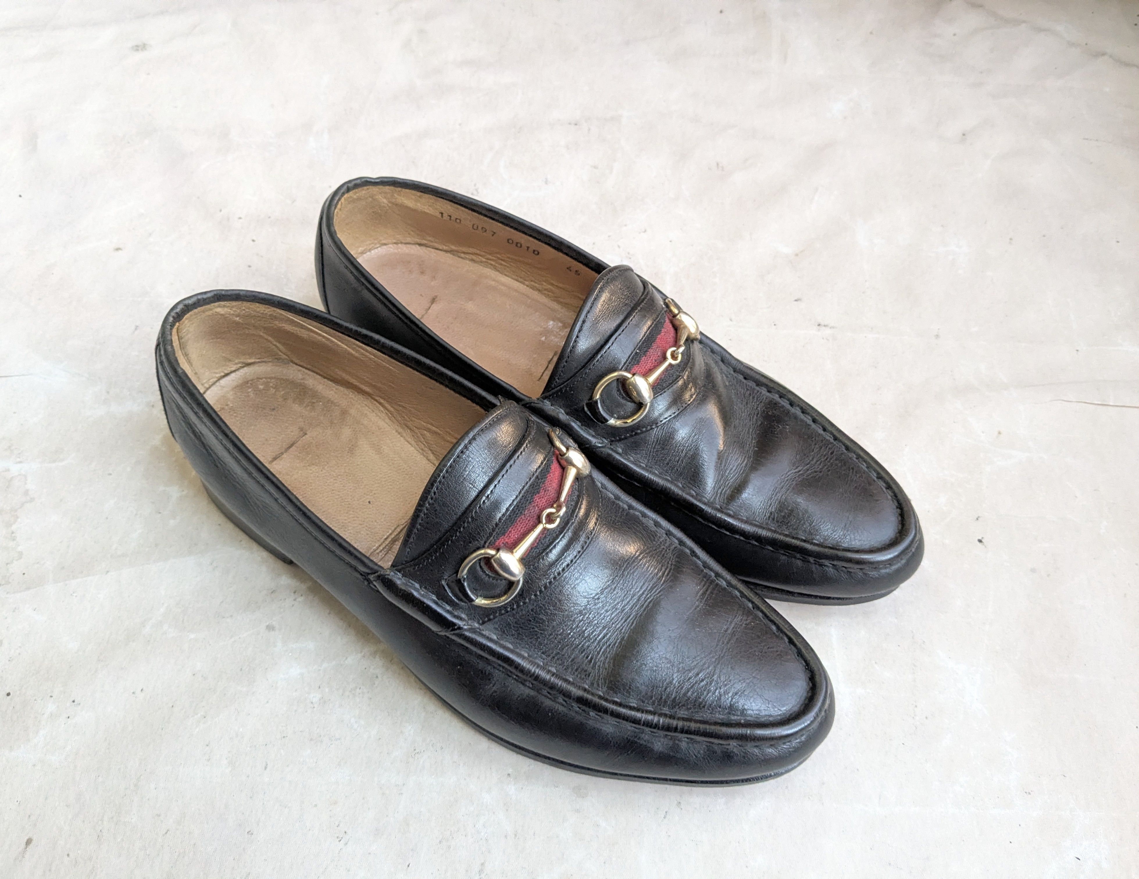 Gucci Gucci Horsebit Loafers Black Leather 11.5 Size US 11.5 / EU 44-45 - 1 Thumbnail
