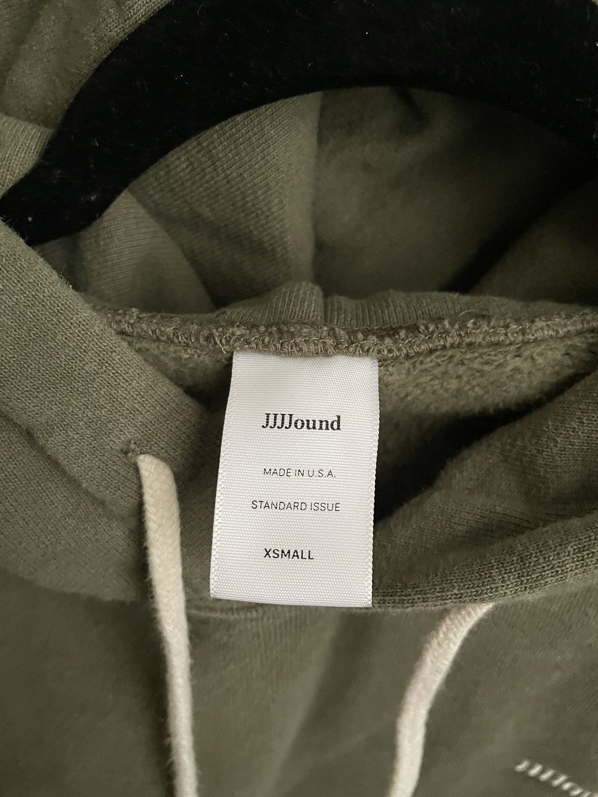 JJJJound JJJJound J90 Hoodie Olive Size US XS / EU 42 / 0 - 3 Thumbnail