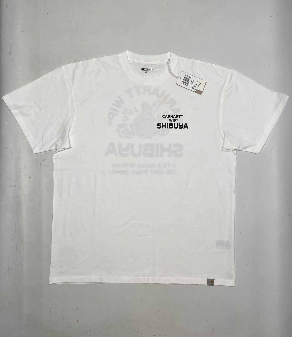 Carhartt Wip Carhartt Wip Open Store Shibuya T-shirt size XXL white new Size US XXL / EU 58 / 5 - 1 Thumbnail