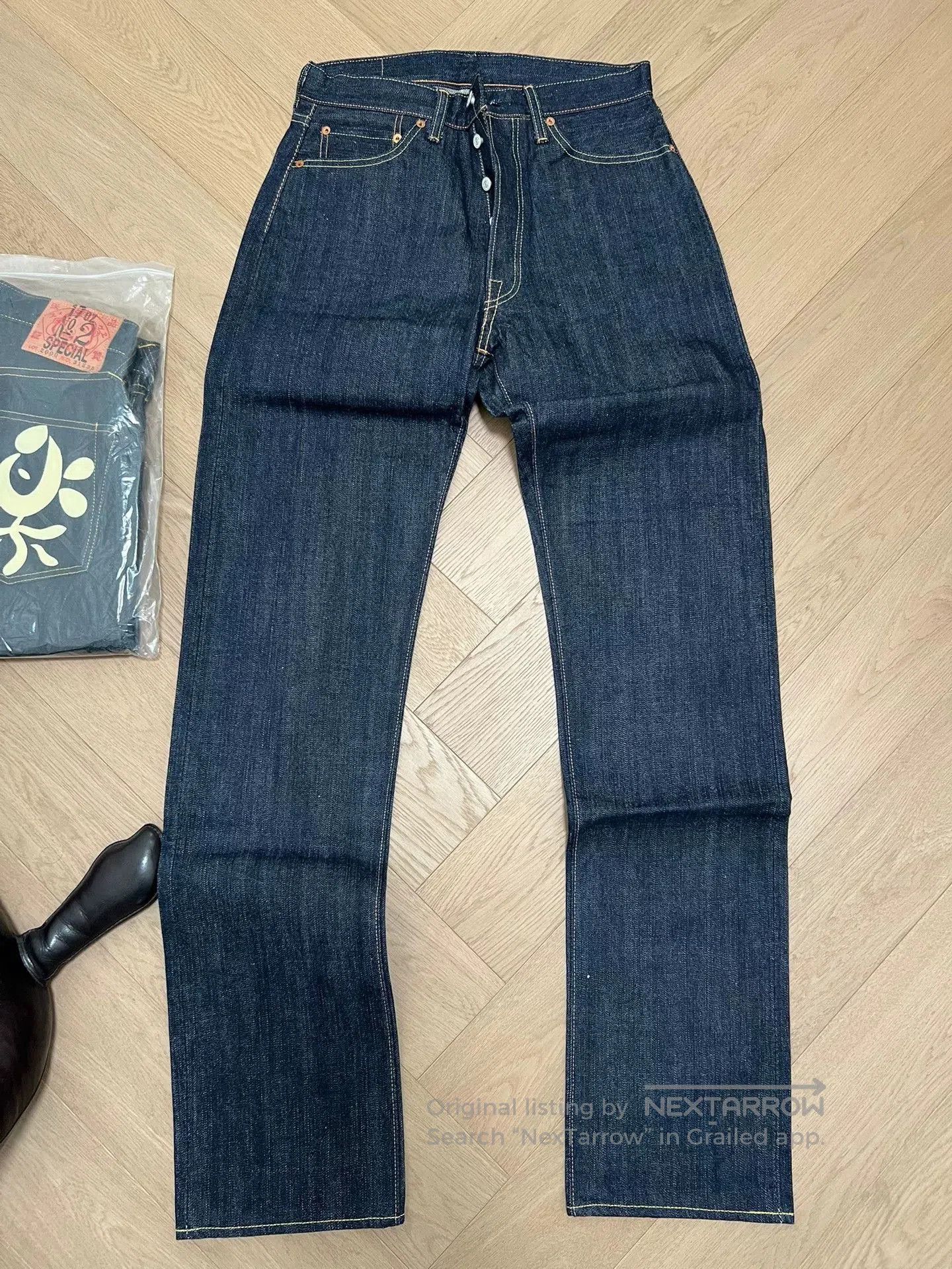 Diesel Vintage Steam Locomotive Jeans D51XX. Size US 30 / EU 46 - 8 Thumbnail