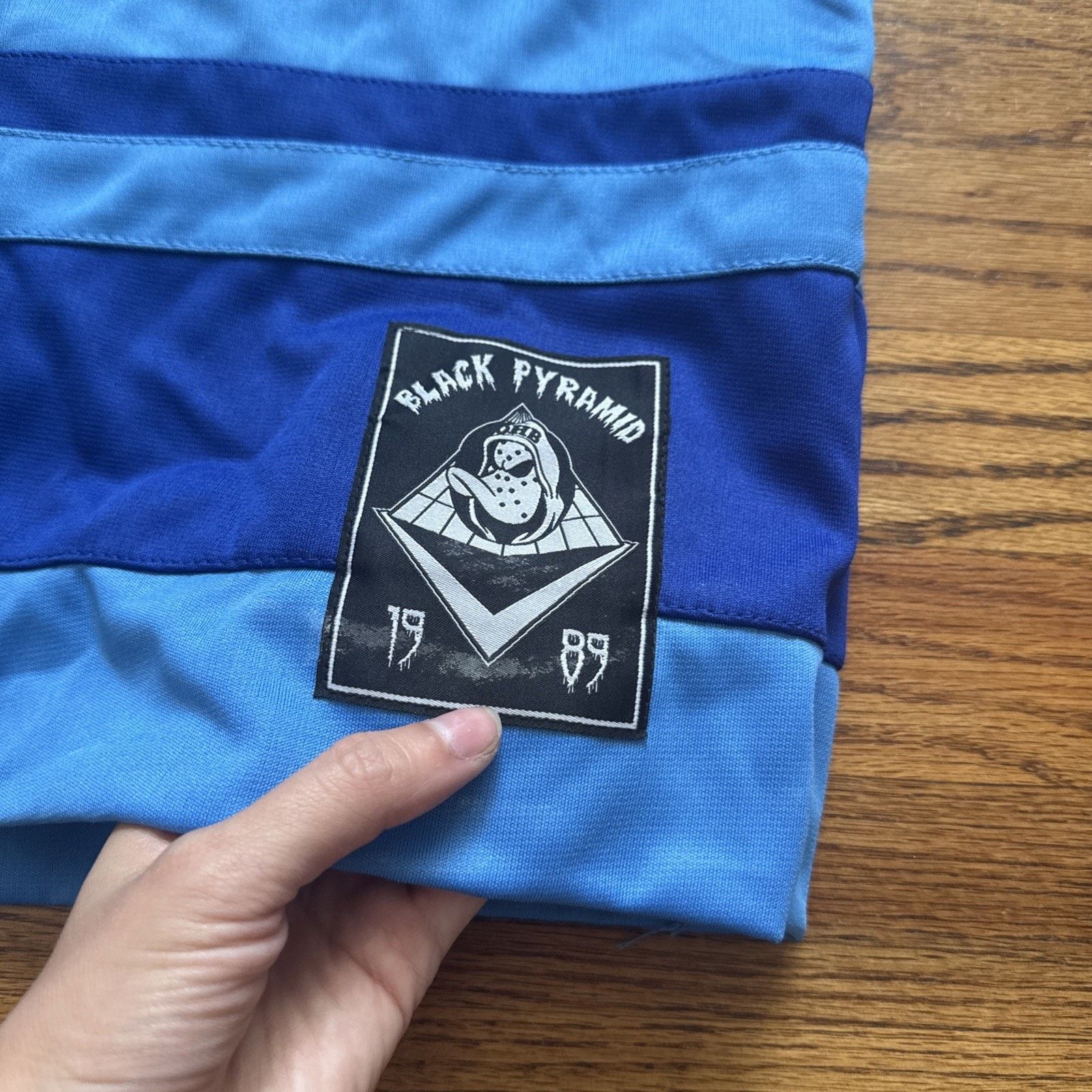 Black Pyramid Black Pyramid Hockey Jersey Embroidered And Patchwork Size US M / EU 48-50 / 2 - 6 Thumbnail