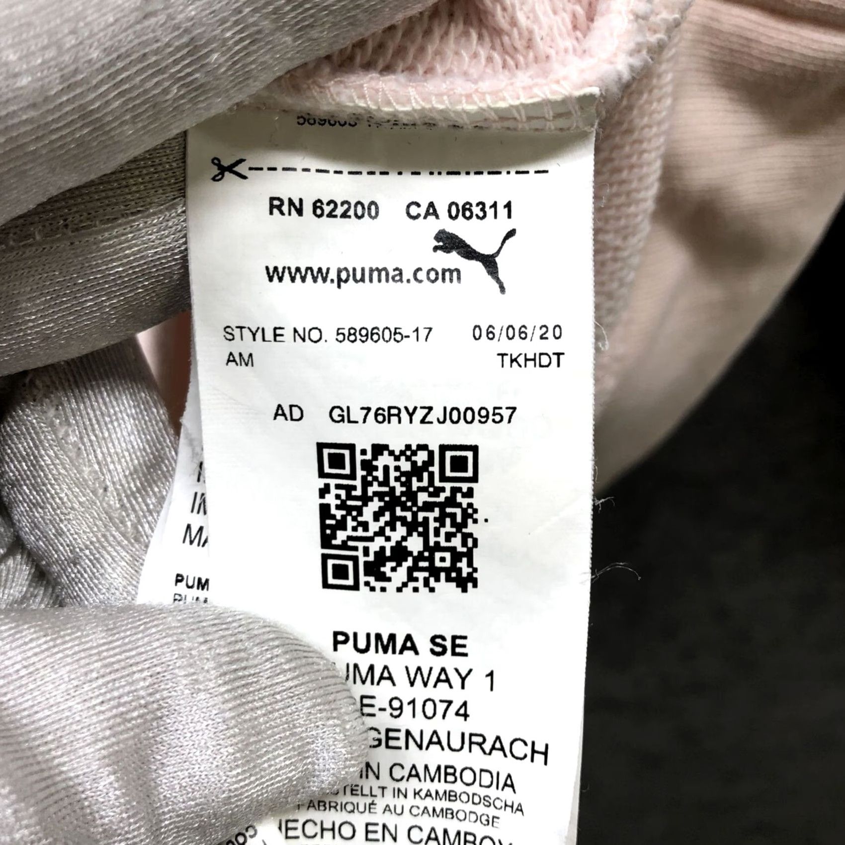 Puma Puma 1/2 Zip Sweatshirt Womens L Light Pink Active Mock Neck Pullover Zip Sweatshirt Body Activewear Womens L Pink Size L / US 10 / IT 46 - 6 Thumbnail