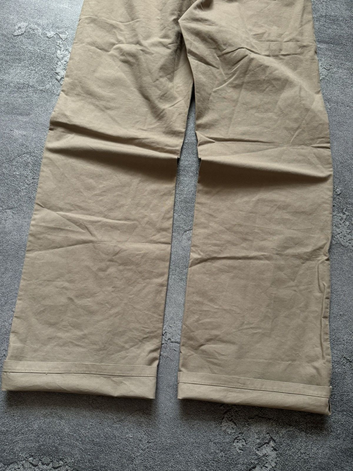 Mandarina Duck × Vintage Mandarina duck 🦆 46IT beige relaxed pant trouser chino Size 32" / US 10 / IT 46 - 11 Thumbnail
