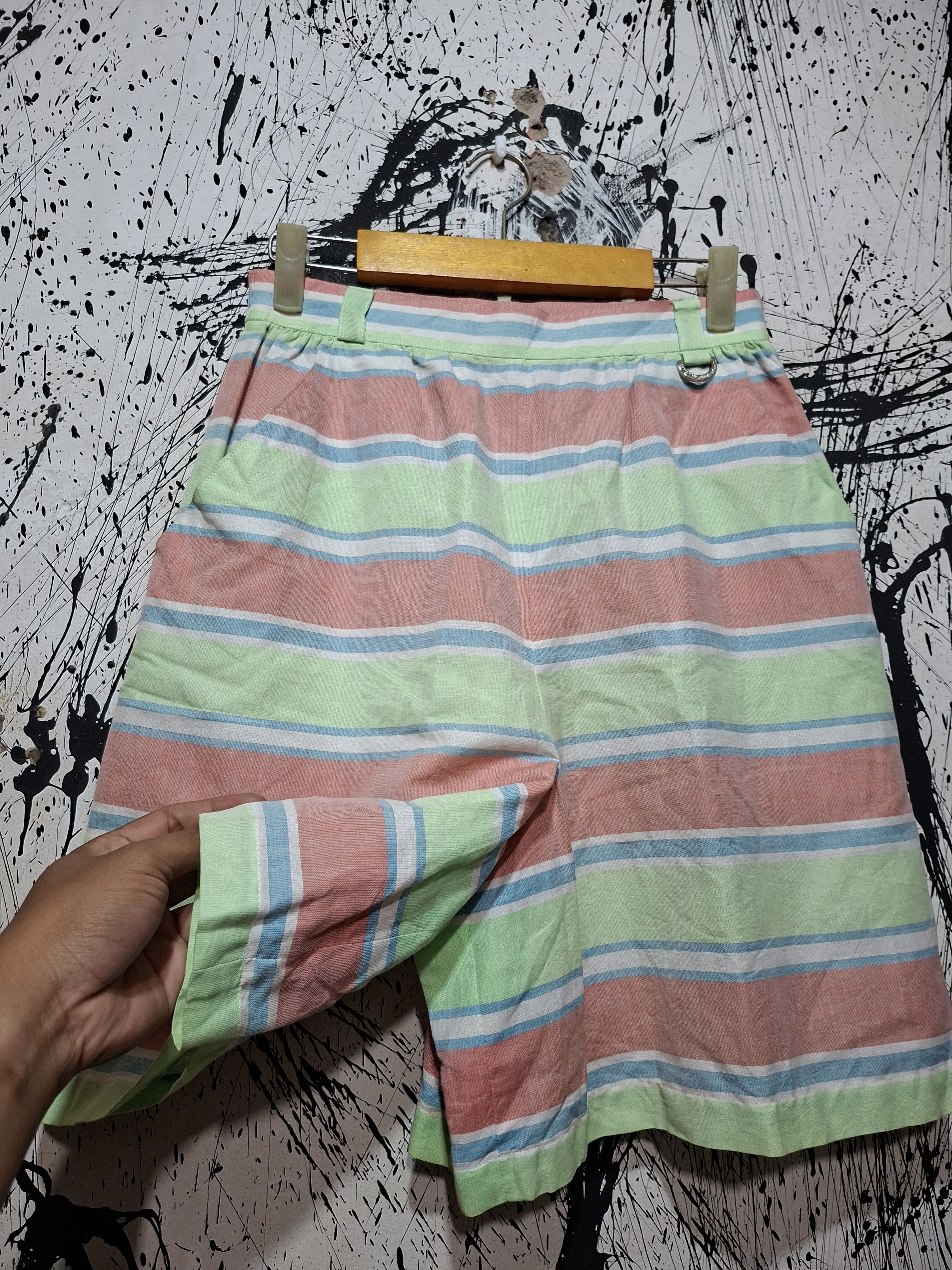 Christian Dior Monsieur CHRISTIAN DIOR SPORTS STRIPE CASUAL SHORT PANTS Size 30" / US 8 / IT 44 - 3 Thumbnail