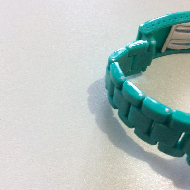 Designer Identity green plastic watch Size ONE SIZE - 3 Thumbnail