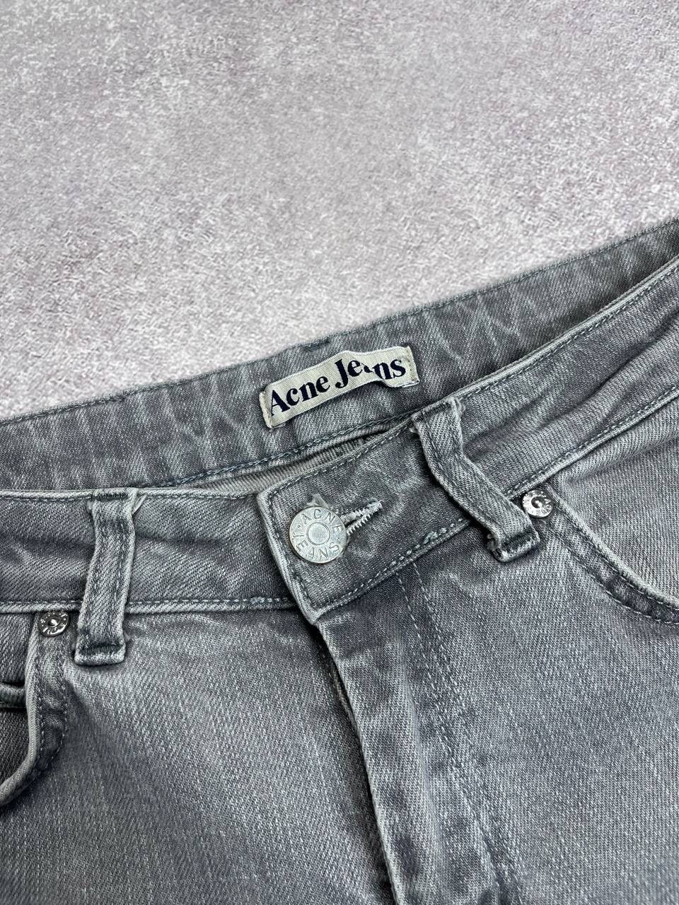 Acne Studios × Japanese Brand × Vintage Vintage Acne Studios Gray Denim Jeans Y2K 28x32 Size US 28 / EU 44 - 6 Thumbnail