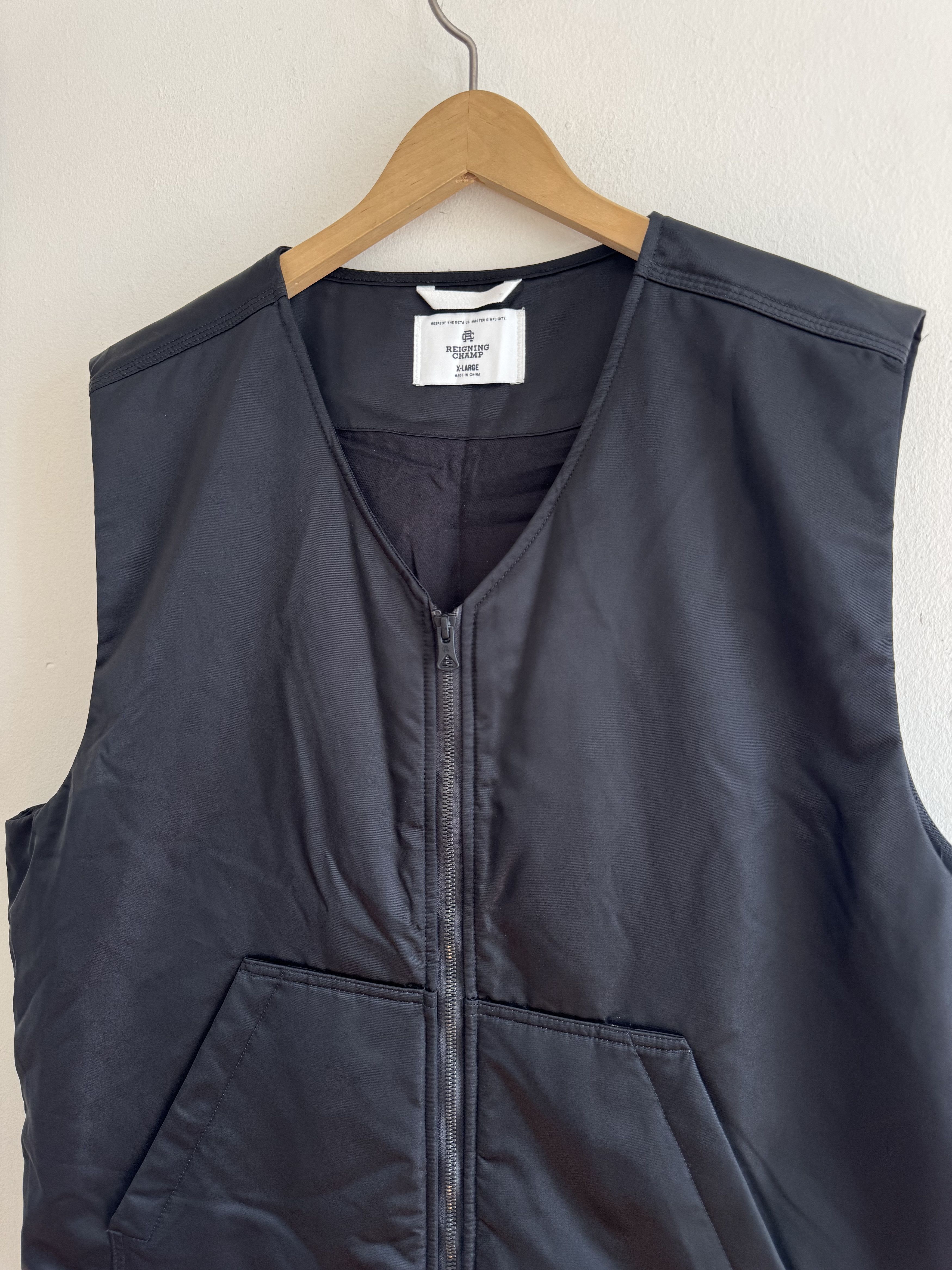 Reigning Champ Reigning Champ Insulated Liner Vest Black XL Size US XL / EU 56 / 4 - 2 Thumbnail