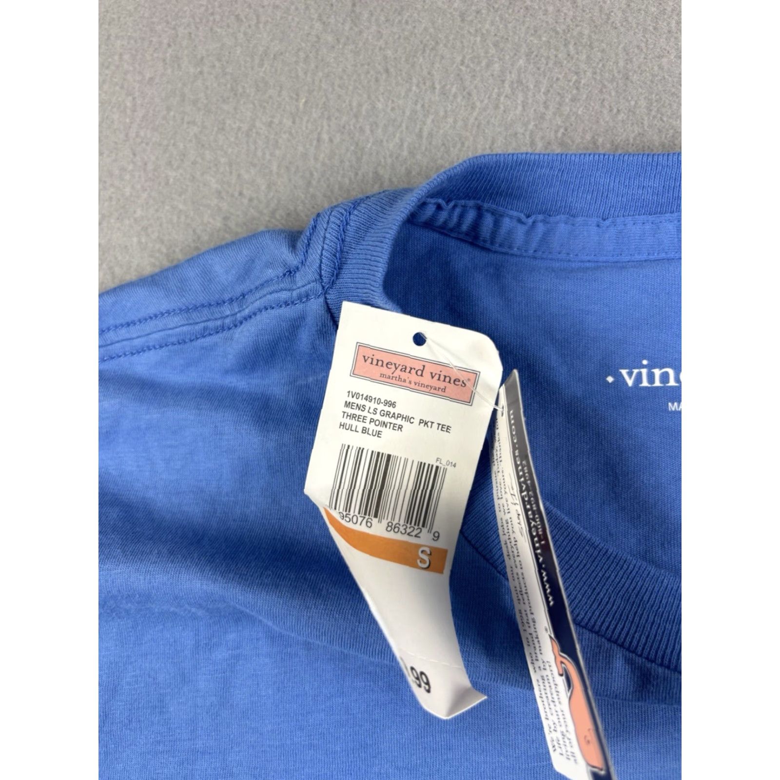 Vineyard Vines Vineyard Vines Shirt Men S Blue Long Sleeve Graphic NEW Size US S / EU 44-46 / 1 - 4 Thumbnail