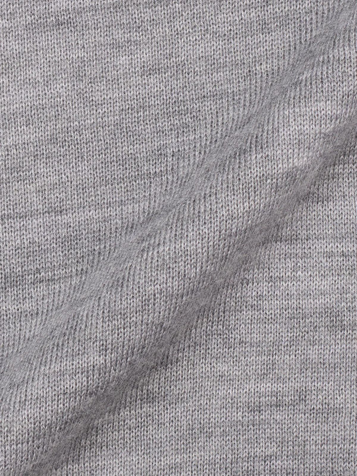 Johnstons Of Elgin JOHNSTONS of Elgin Gray Wool Crewneck Sweater Size US XL / EU 56 / 4 - 3 Thumbnail