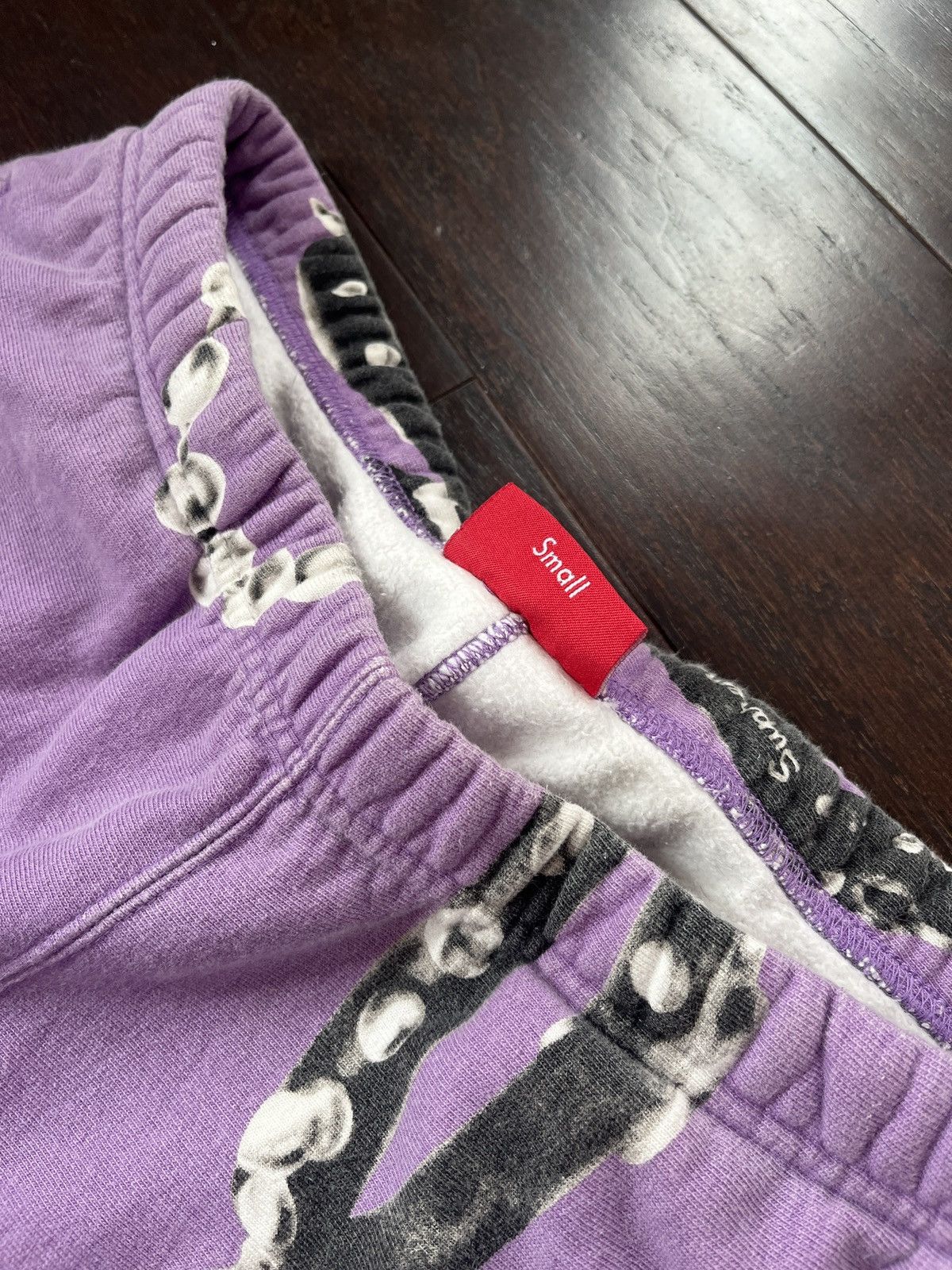 Supreme Supreme studded/spiked collar sweatpants S purple NWOT Size US 32 / EU 48 - 8 Thumbnail