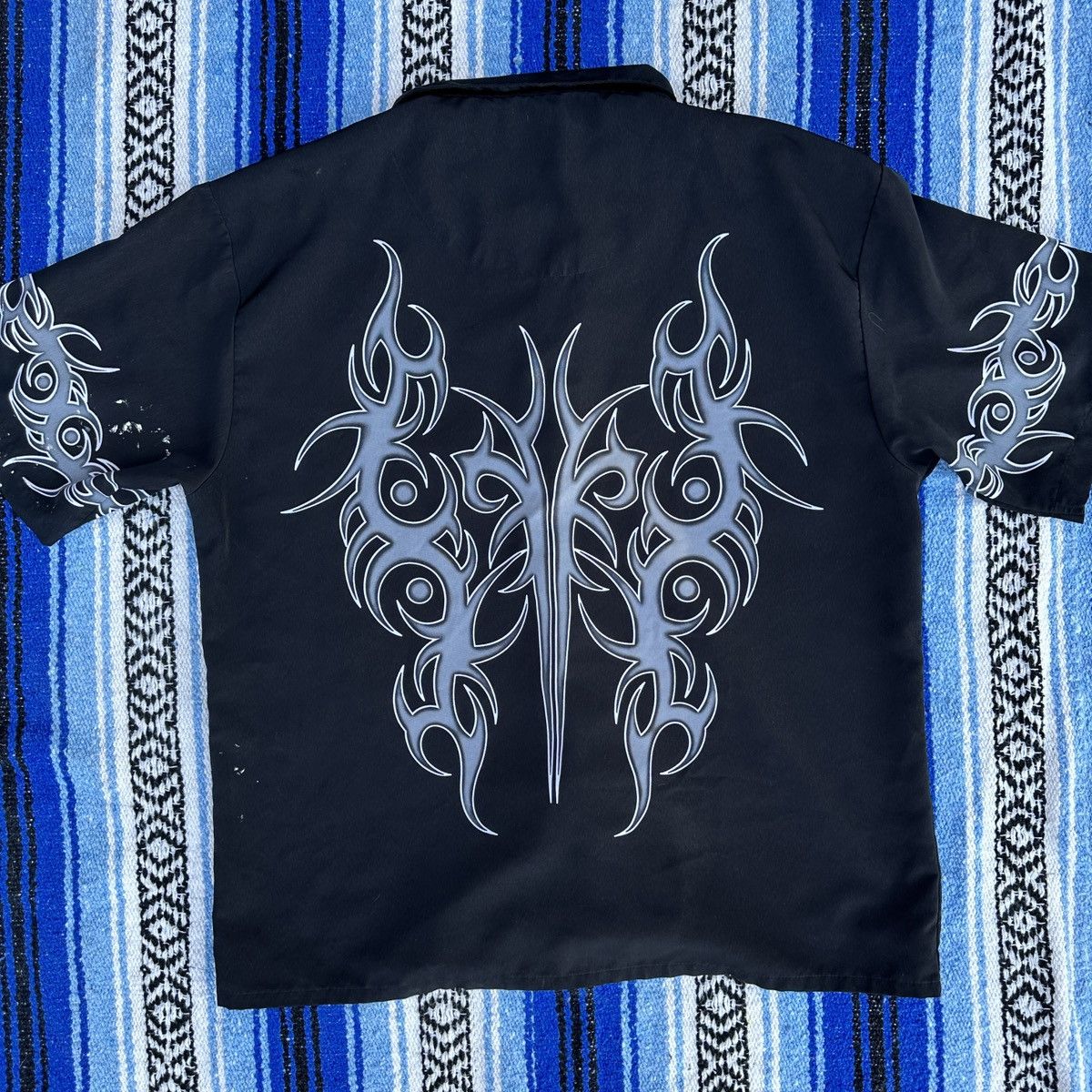 Vintage Vintage Men's Tribal Dragon Black Flame No Boundaries L Size US L / EU 52-54 / 3 - 6 Thumbnail