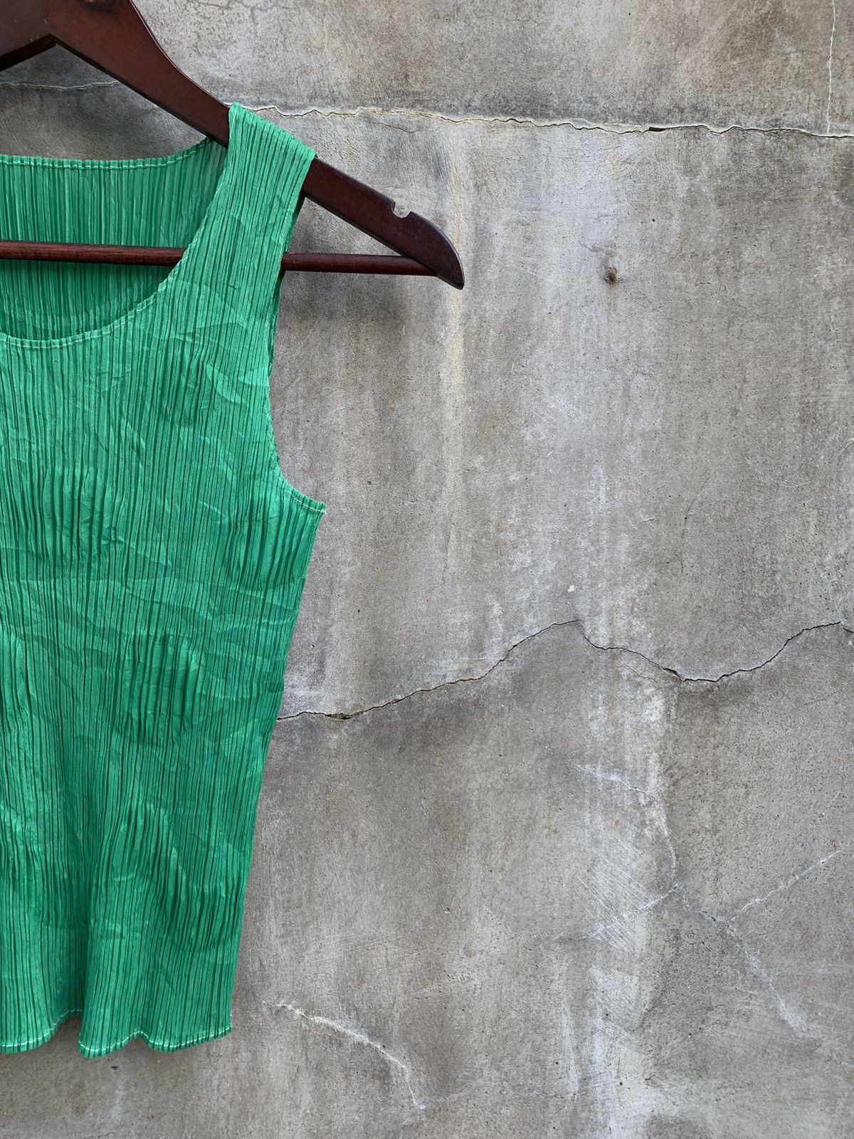 Pleats Please Issey Miyake Polkadot Pattern Sleeveless Top Size L / US 10 / IT 46 - 3 Thumbnail