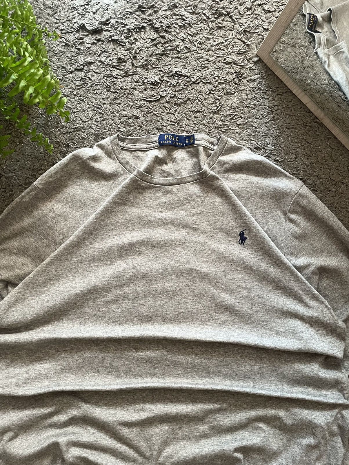 Polo Ralph Lauren × Vintage Polo Ralph Lauren Long-Sleeve Streetwear Vintage Basic Logo Size US XL / EU 56 / 4 - 7 Thumbnail