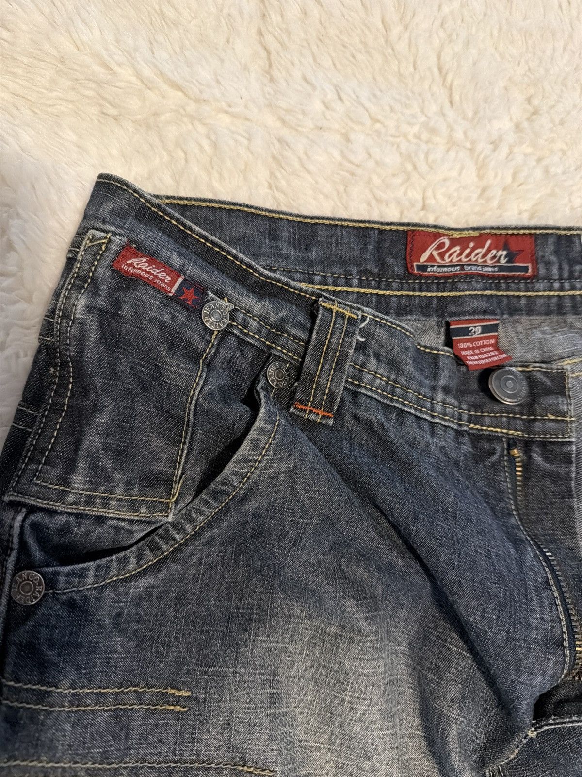 Other vintage raider infamous jeans - discontinued Size US 29 - 2 Thumbnail