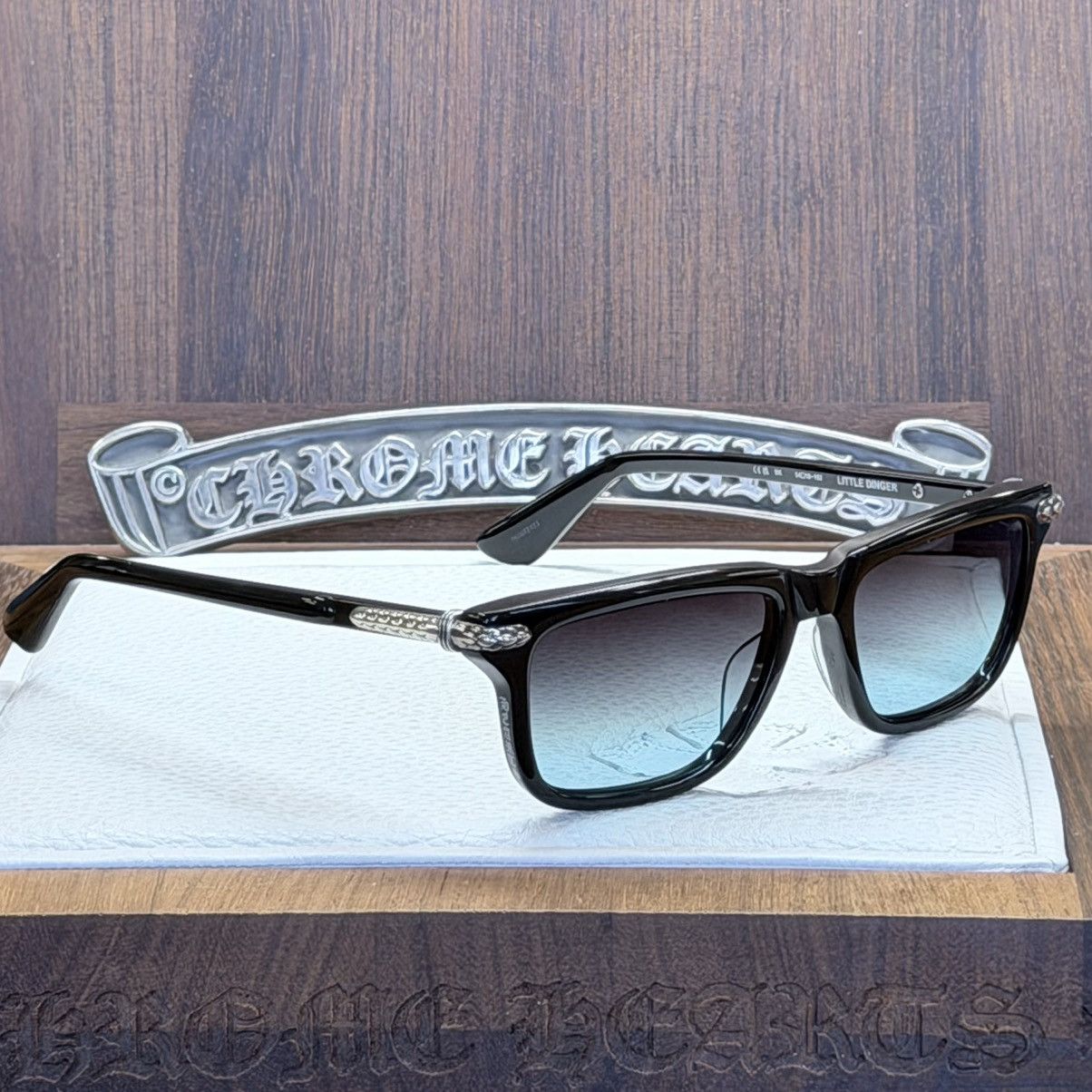 Chrome Hearts Chrome Hearts Little Dinger 1/1 Sunglasses Size ONE SIZE - 5 Thumbnail