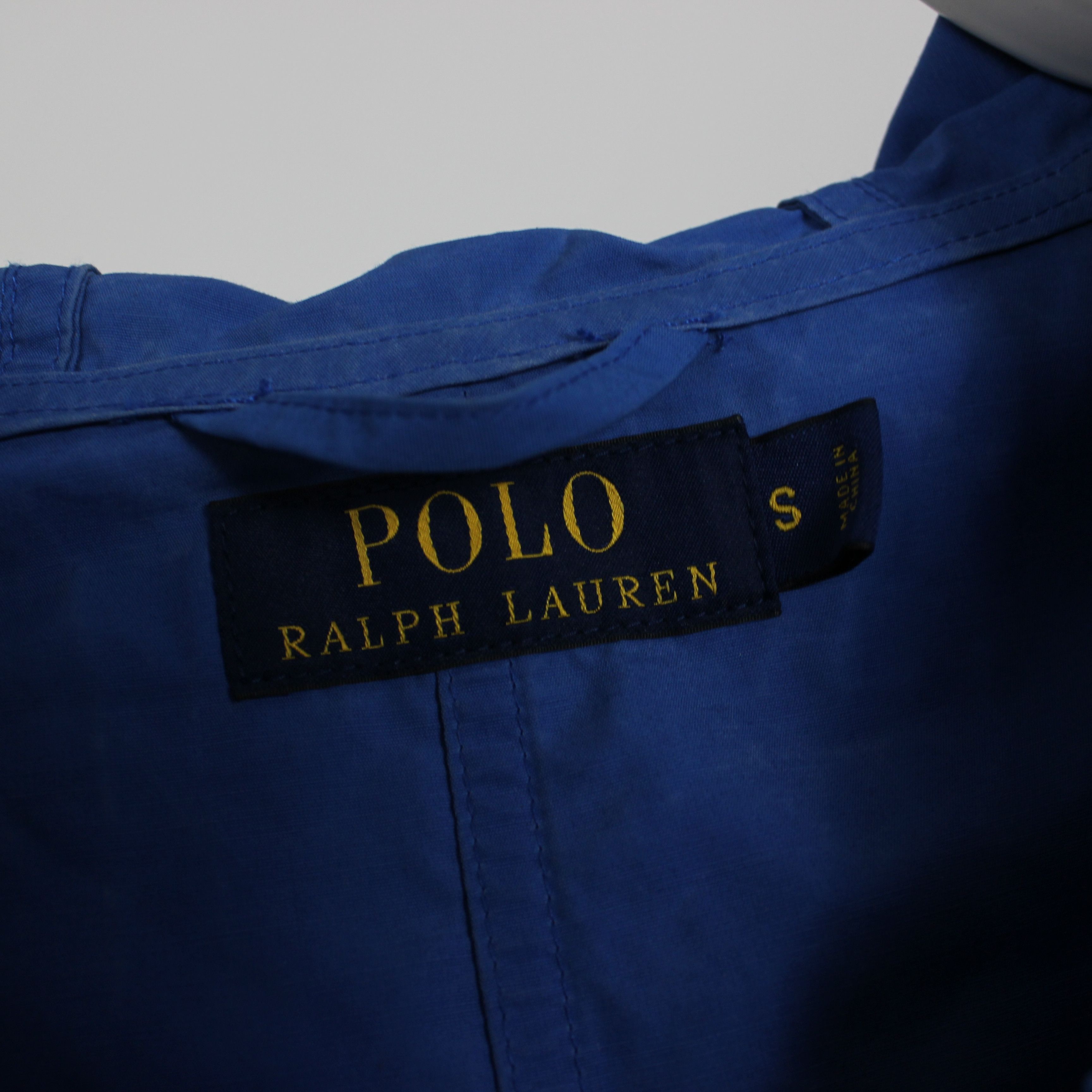 Polo Ralph Lauren Polo Ralph Lauren jacket men nylon waterproof S Blue Size US S / EU 44-46 / 1 - 5 Thumbnail