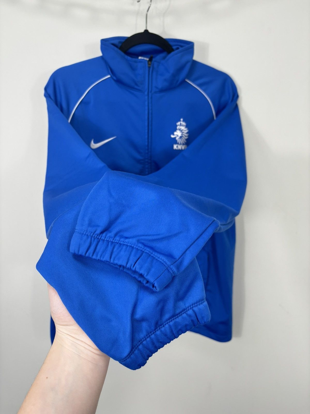 Nike Vintage Nike Netherlands Training Full Zip Soccer Jacket Size US M / EU 48-50 / 2 - 8 Thumbnail