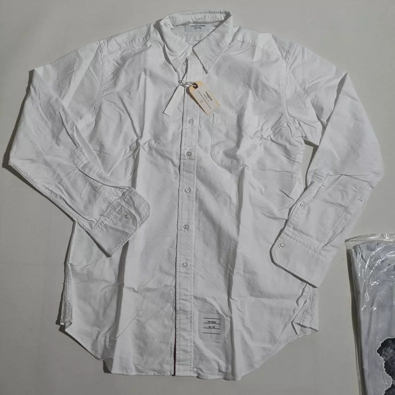 Thom Browne Thom Browne Oxford basic shirt Size US XXL / EU 58 / 5 - 1 Thumbnail