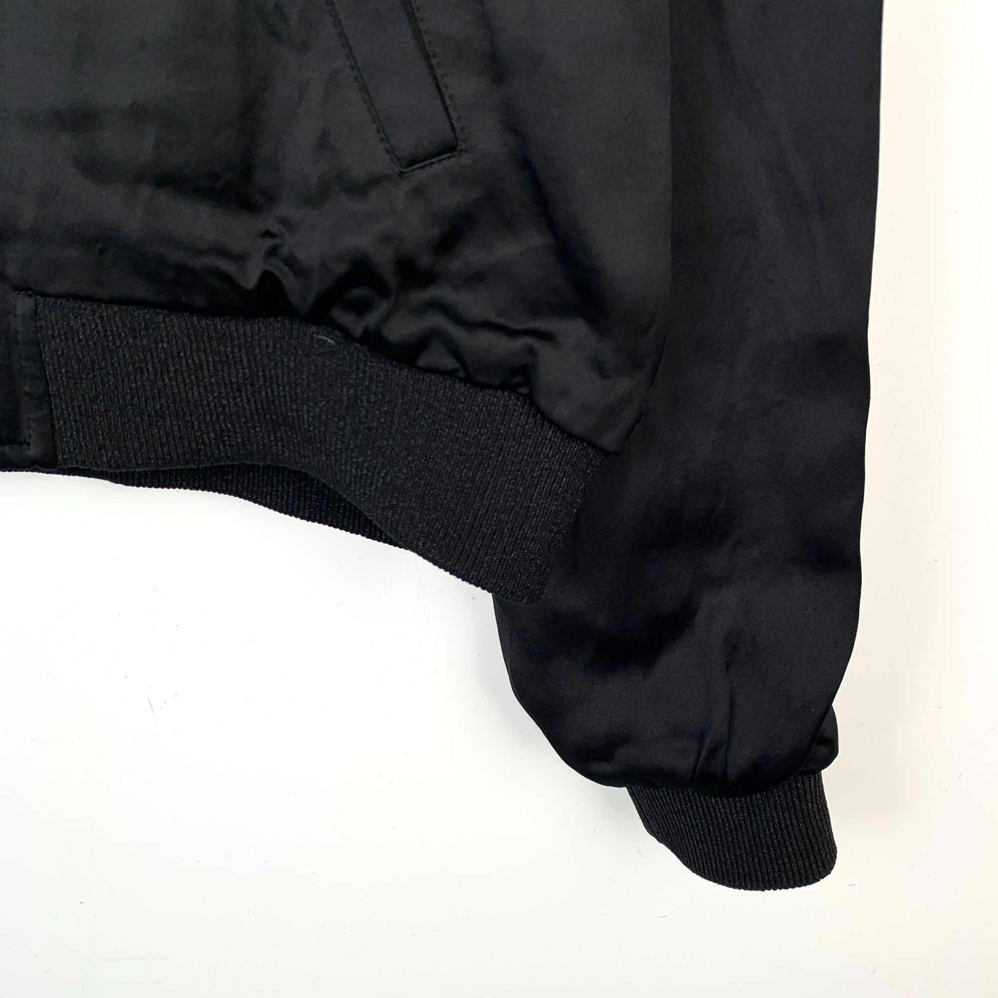 Saint Laurent Paris Saint Laurent Black Shark Zip Jacket (Size 48/M) Size M / US 6-8 / IT 42-44 - 11 Thumbnail