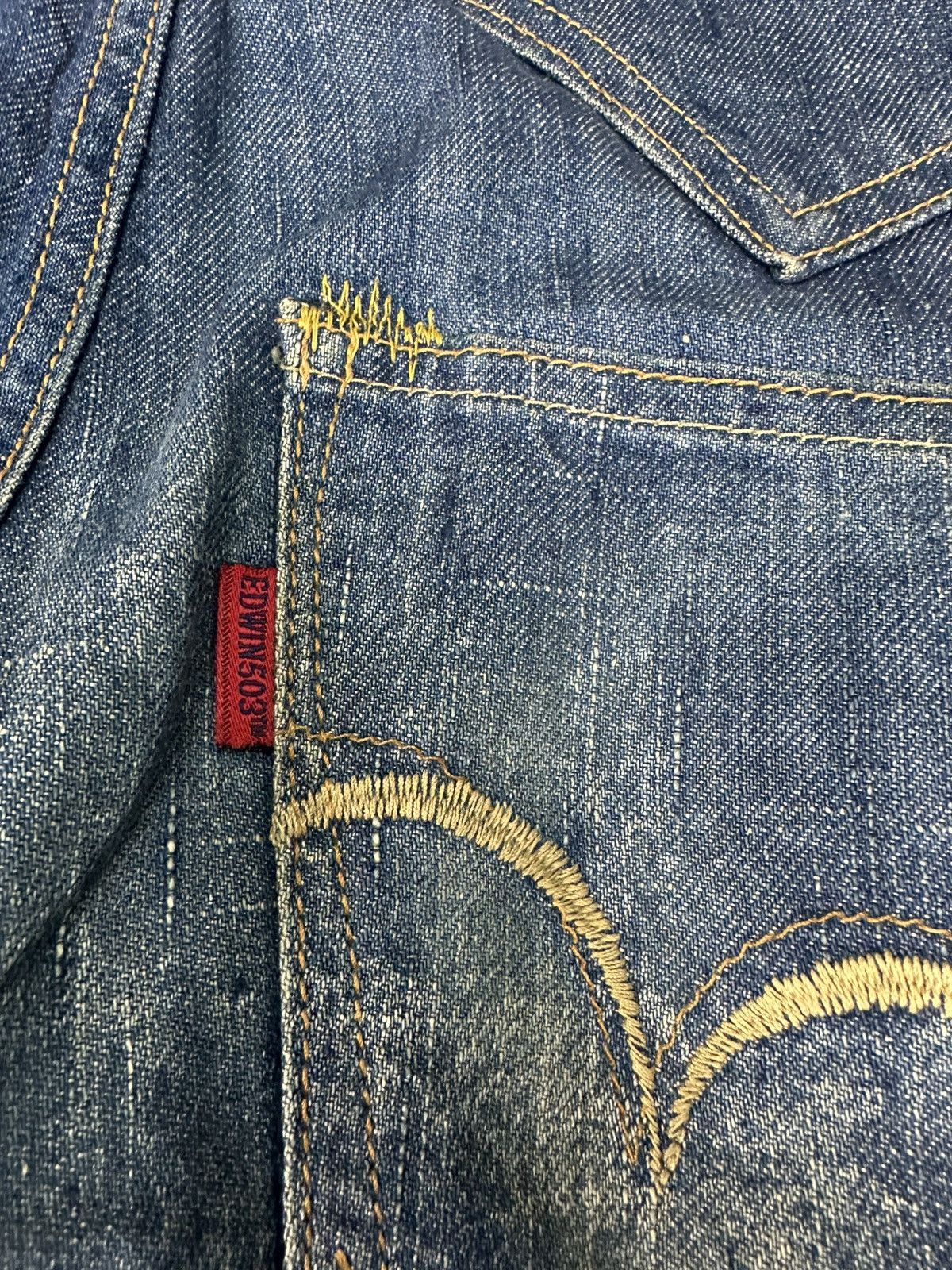 Edwin Vintage Edwin E Function Tapered Wideleg Denim 30x35 D787 Size US 30 / EU 46 - 7 Thumbnail