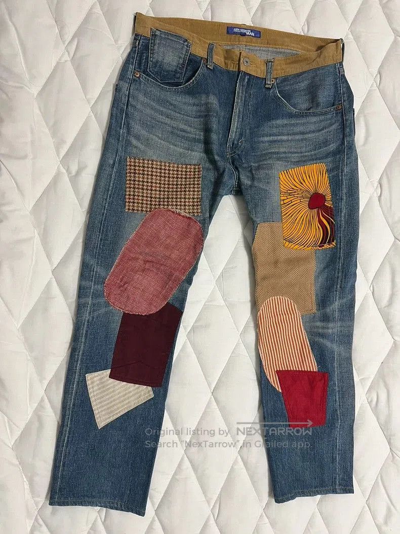 Junya Watanabe Junya Watanabe Patchwork Denim Jeans Men. Size US 34 / EU 50 - 1 Thumbnail