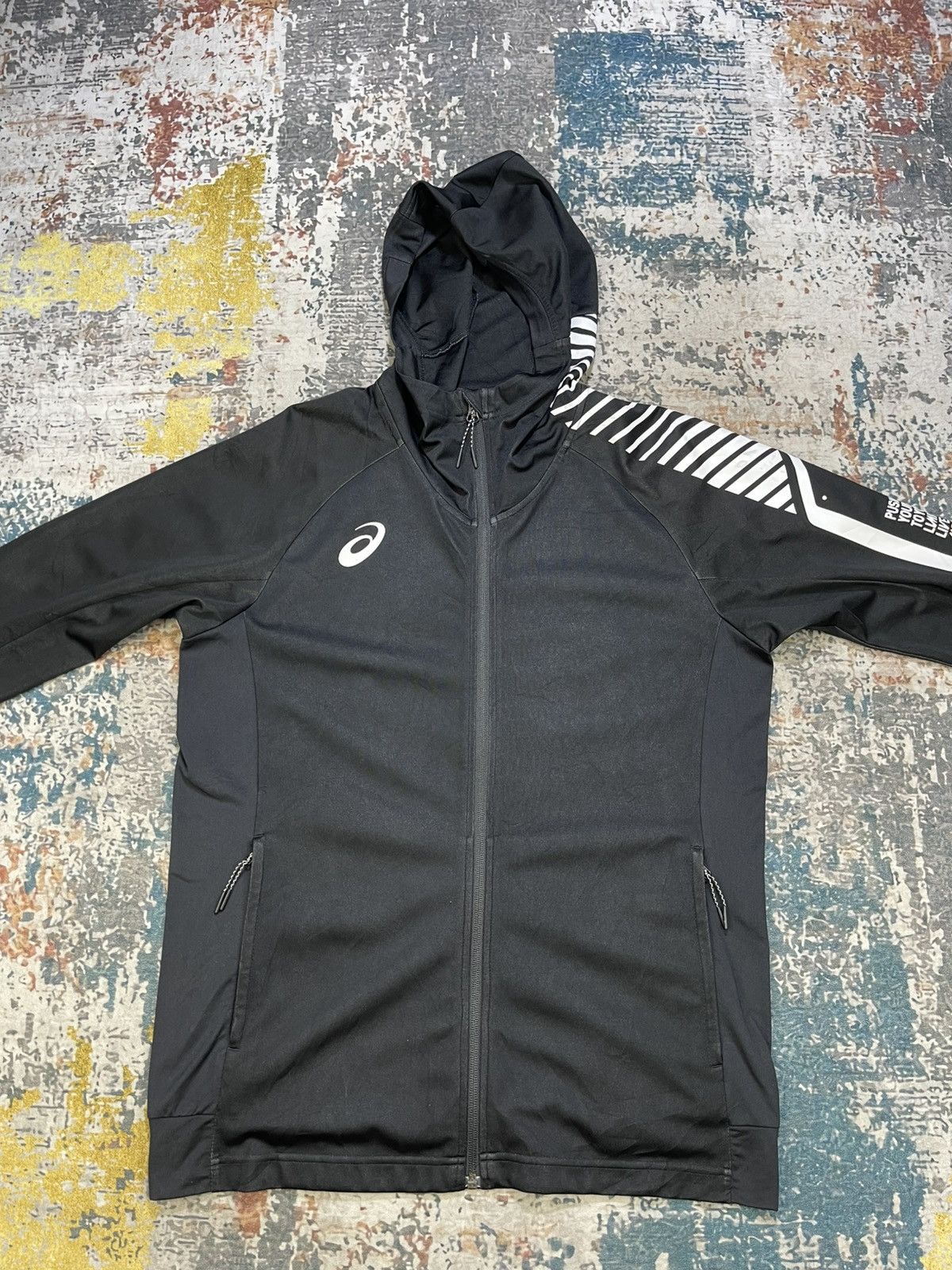 Asics Asics LIMO Hybrid Hoodie Training Jackets Size US L / EU 52-54 / 3 - 2 Thumbnail