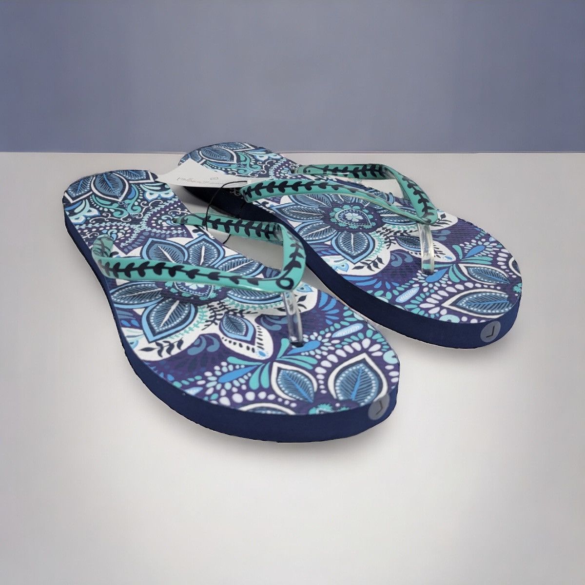 Vera Bradley Vera Bradley Blue Island Medallion flip flops Size US 9 / IT 39 - 1 Thumbnail