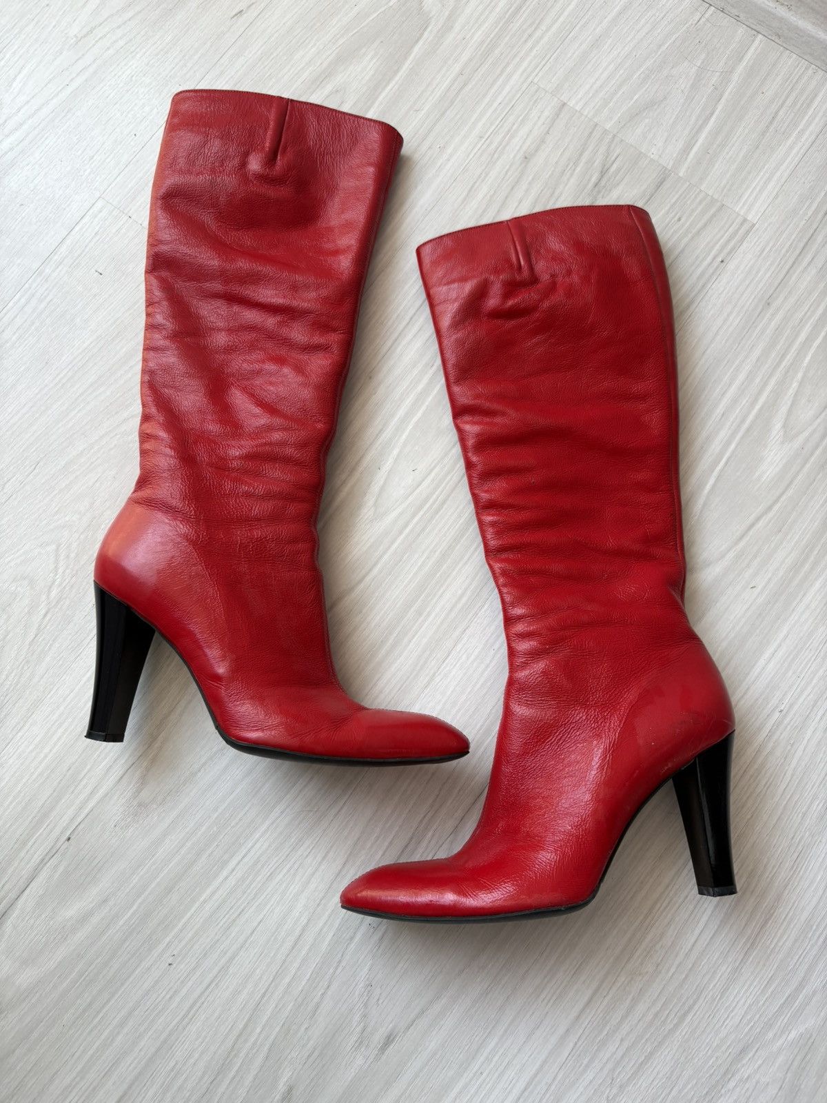 Vintage y2k leather boots Size US 7.5 / IT 37.5 - 4 Thumbnail