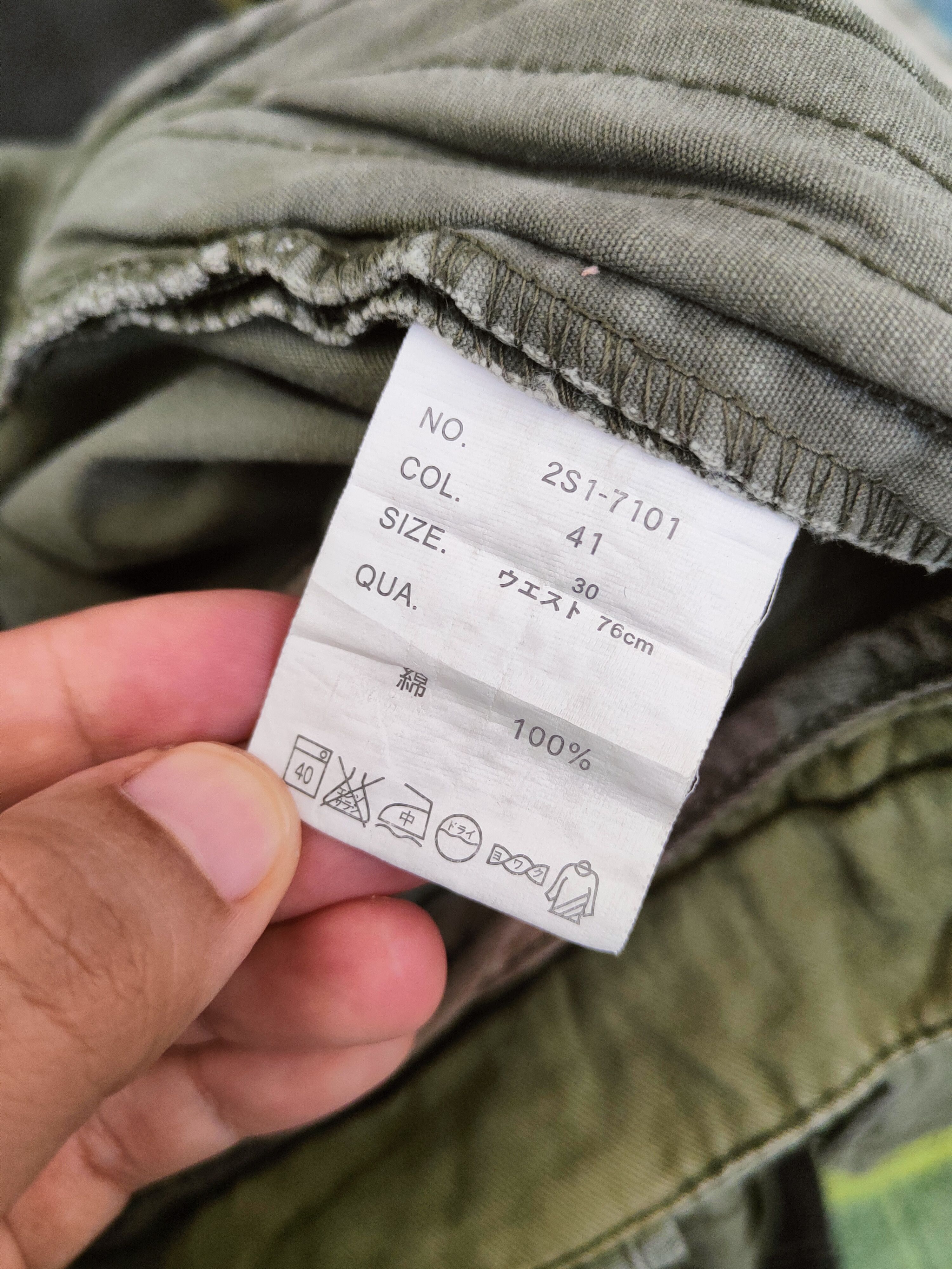 Surplus Research DL Surplus Green Multipocket Cargo Pants #46-954 Size US 31 - 13 Thumbnail