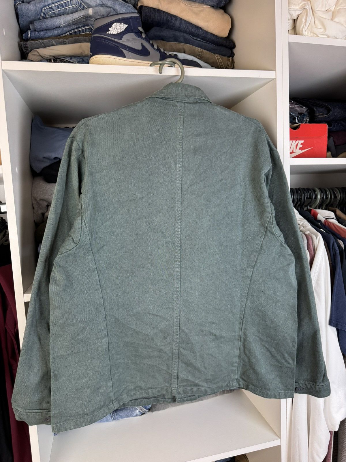 Vintage Vintage HAIEX Cotton Chore Jacket Workwear Size 52 Size US L / EU 52-54 / 3 - 16 Thumbnail