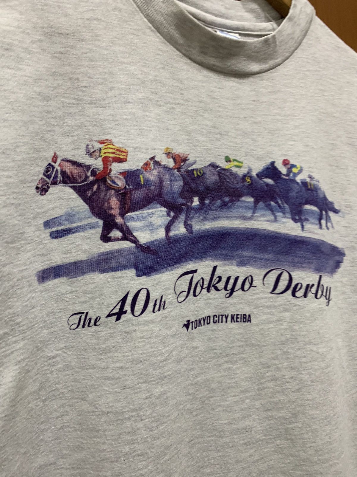 Hanes Vintage Tee Horse Tokyo Derby Size US M / EU 48-50 / 2 - 6 Thumbnail
