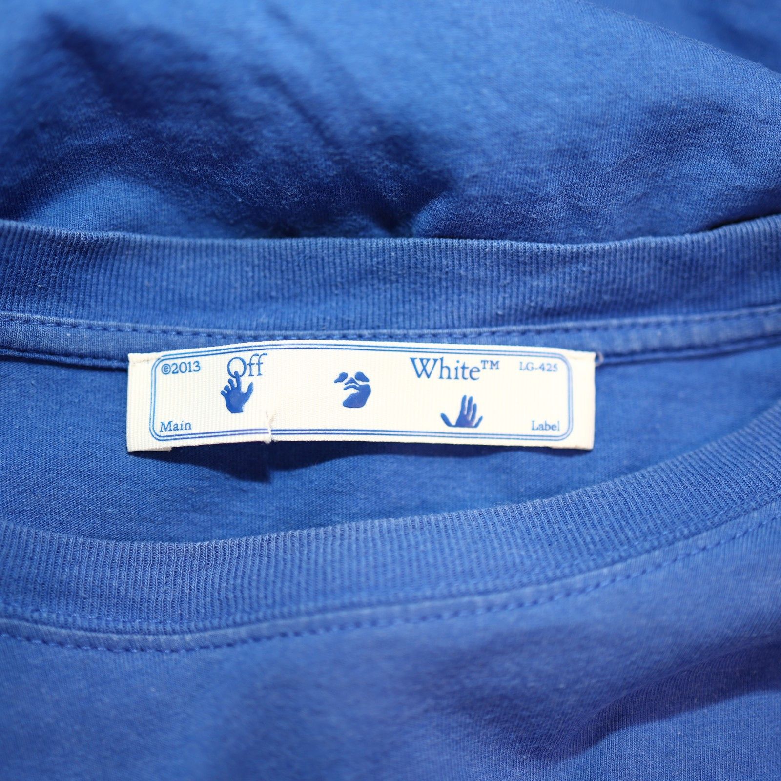 Off-White OFF-WHITE Tech Marker Double Sleeve Oversized T-Shirt 2013 S Size US S / EU 44-46 / 1 - 5 Thumbnail