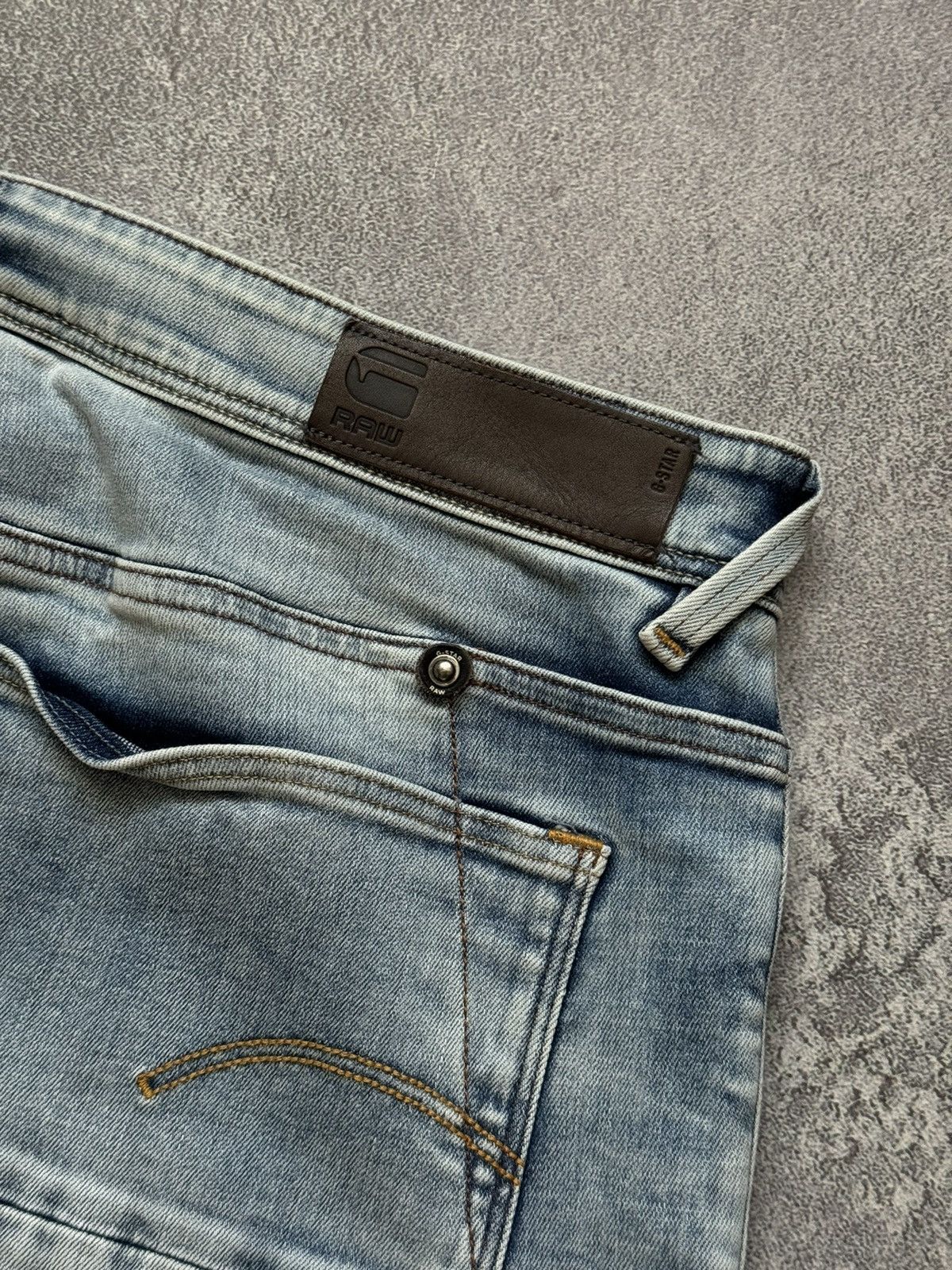 G-Star × Vintage G star raw 36/34 G-bleid slim denim pant trouser Jean chino Size US 36 / EU 52 - 6 Thumbnail