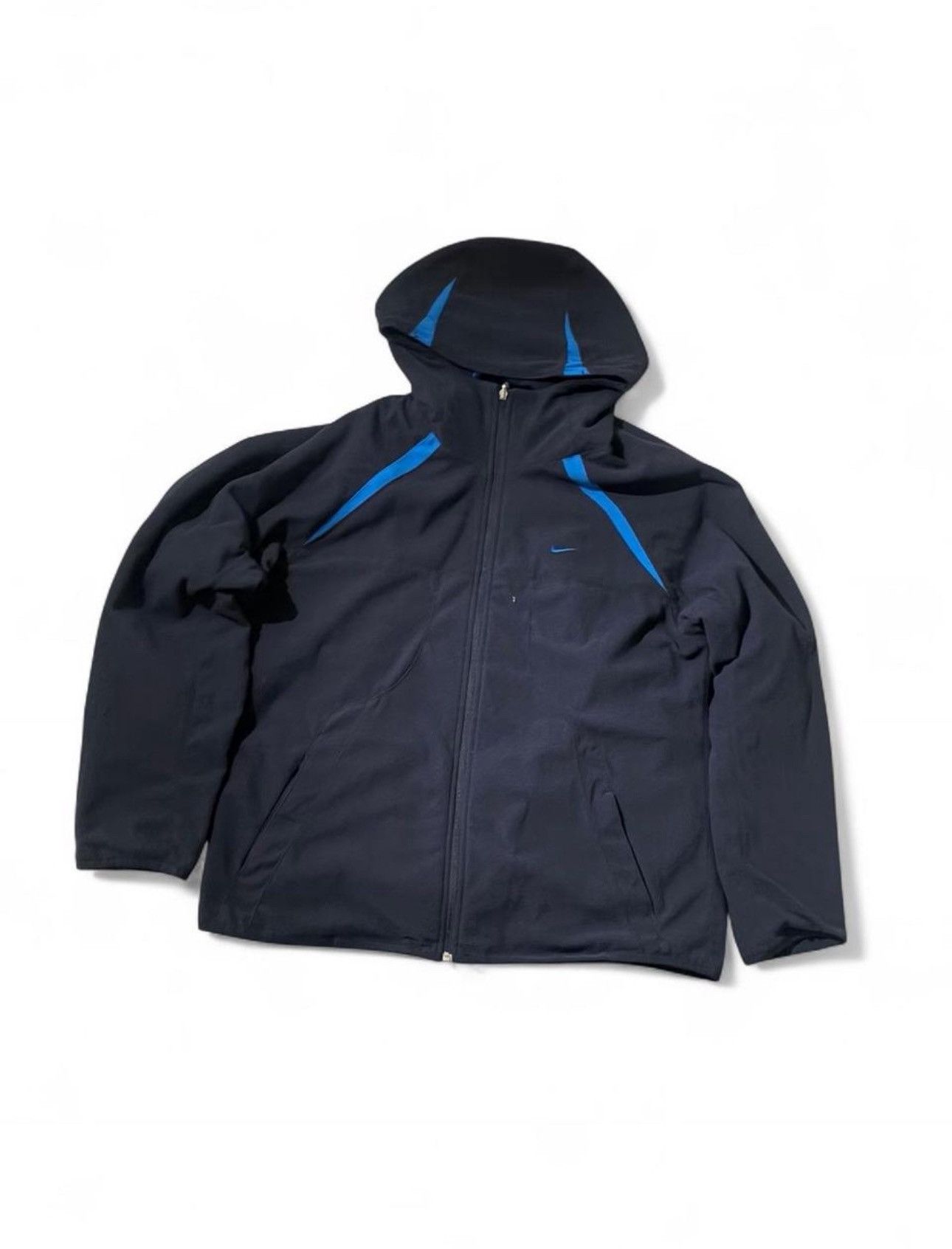 Nike Vintage reversible Nike black and blue jacket Size US XXL / EU 58 / 5 - 1 Thumbnail