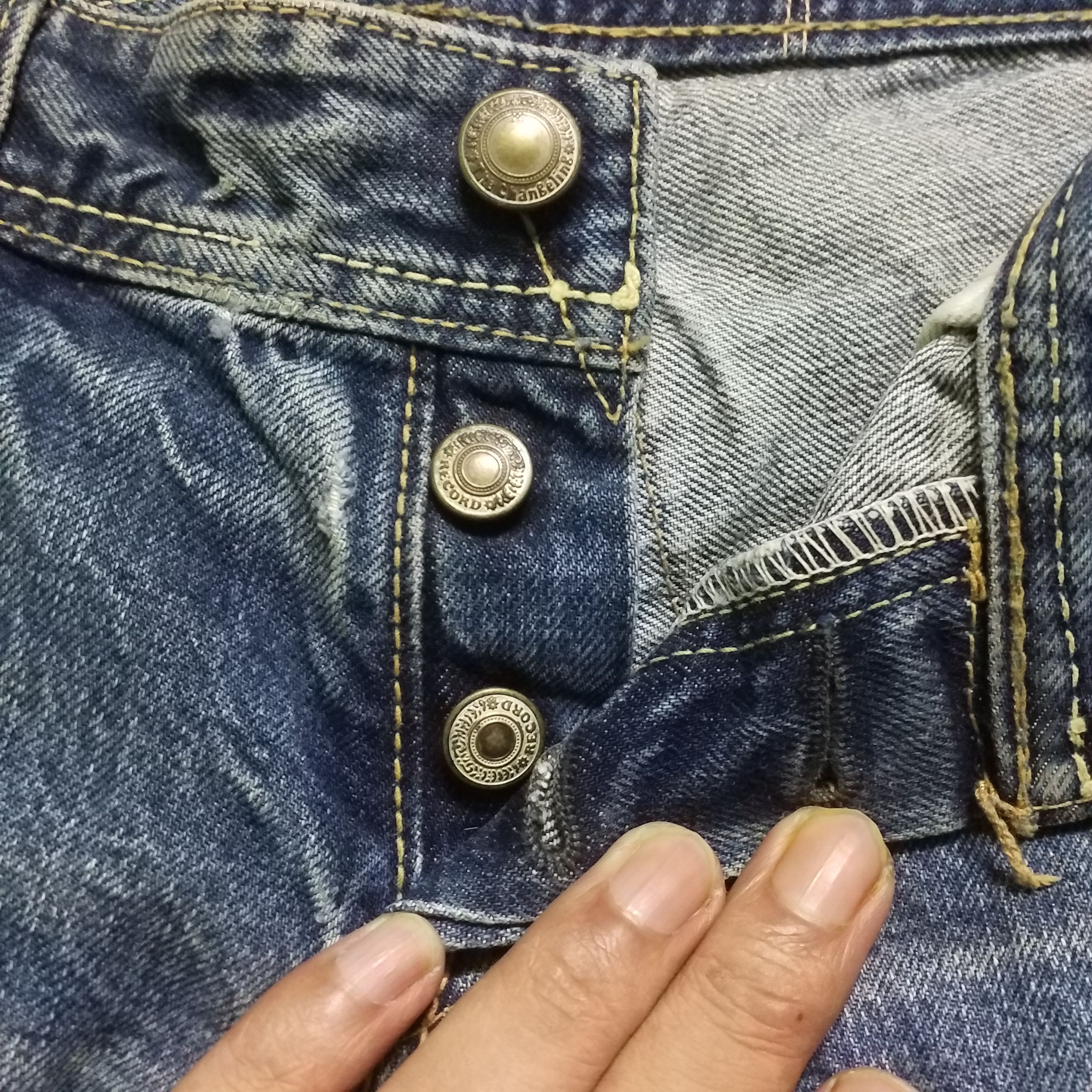 Japanese Brand LOW RISE SELVAGE Size 28" / US 6 / IT 42 - 3 Thumbnail