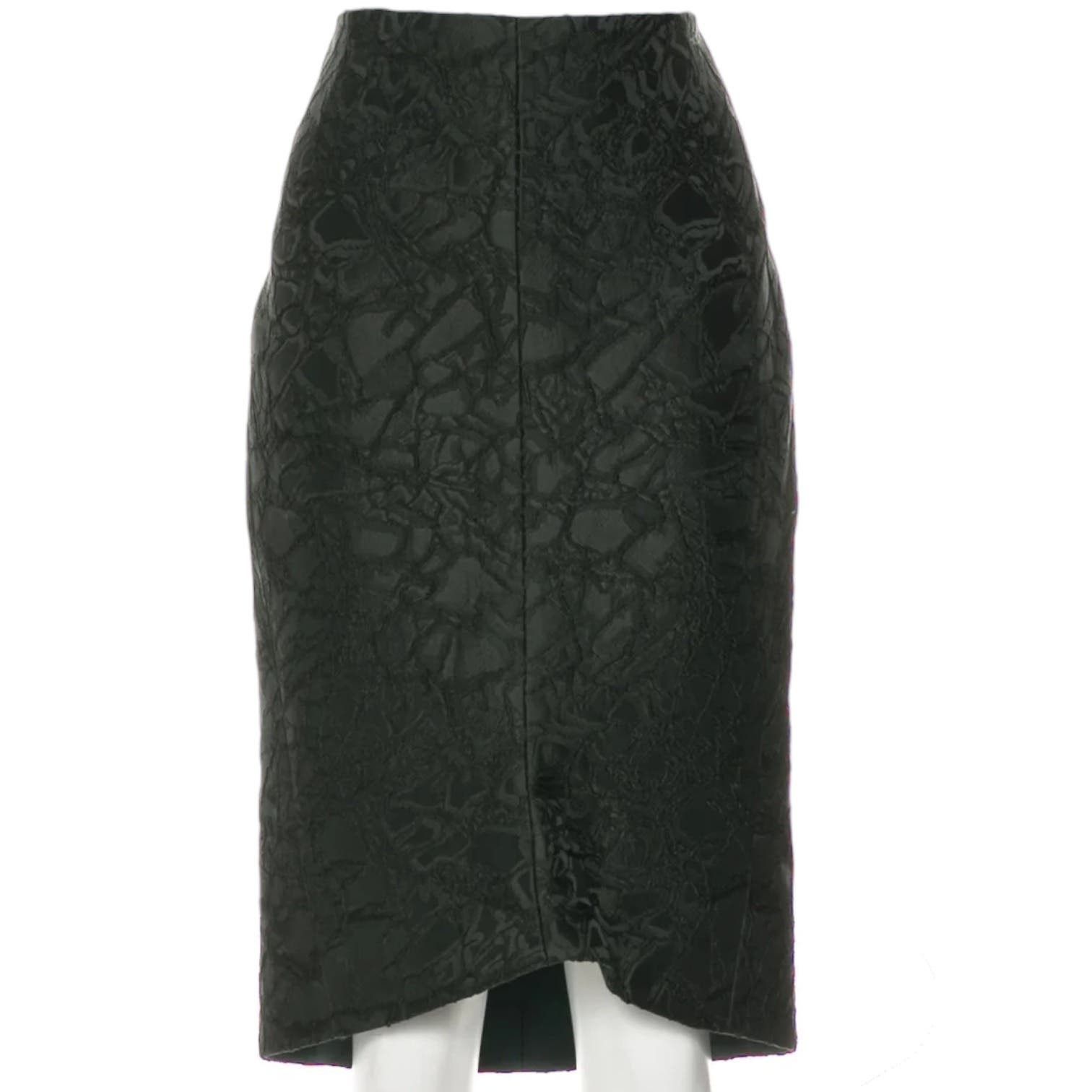 BALENCIAGA Evergeen Jacquard Silk-Blend Skirt w/ Tags FR38