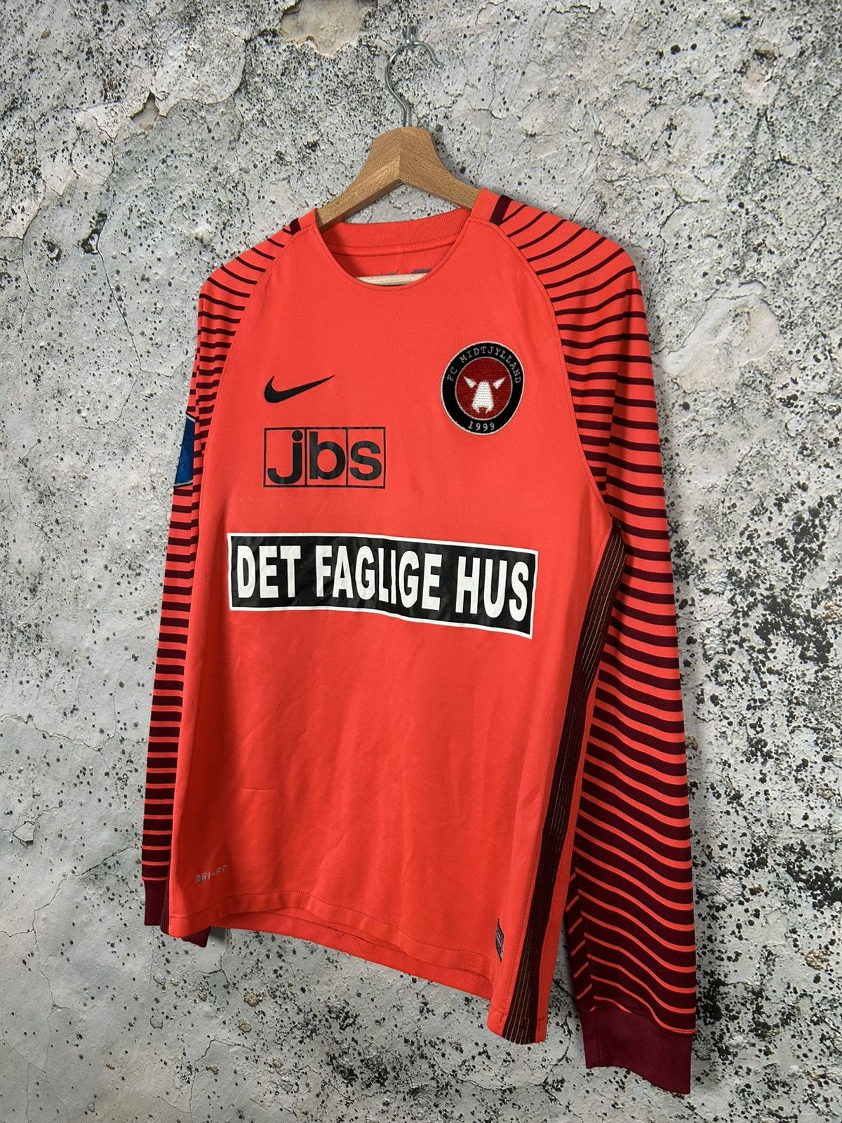 Nike FC Midtjylland Soccer Jersey Denmark Football Nike Rare Size US S / EU 44-46 / 1 - 2 Thumbnail
