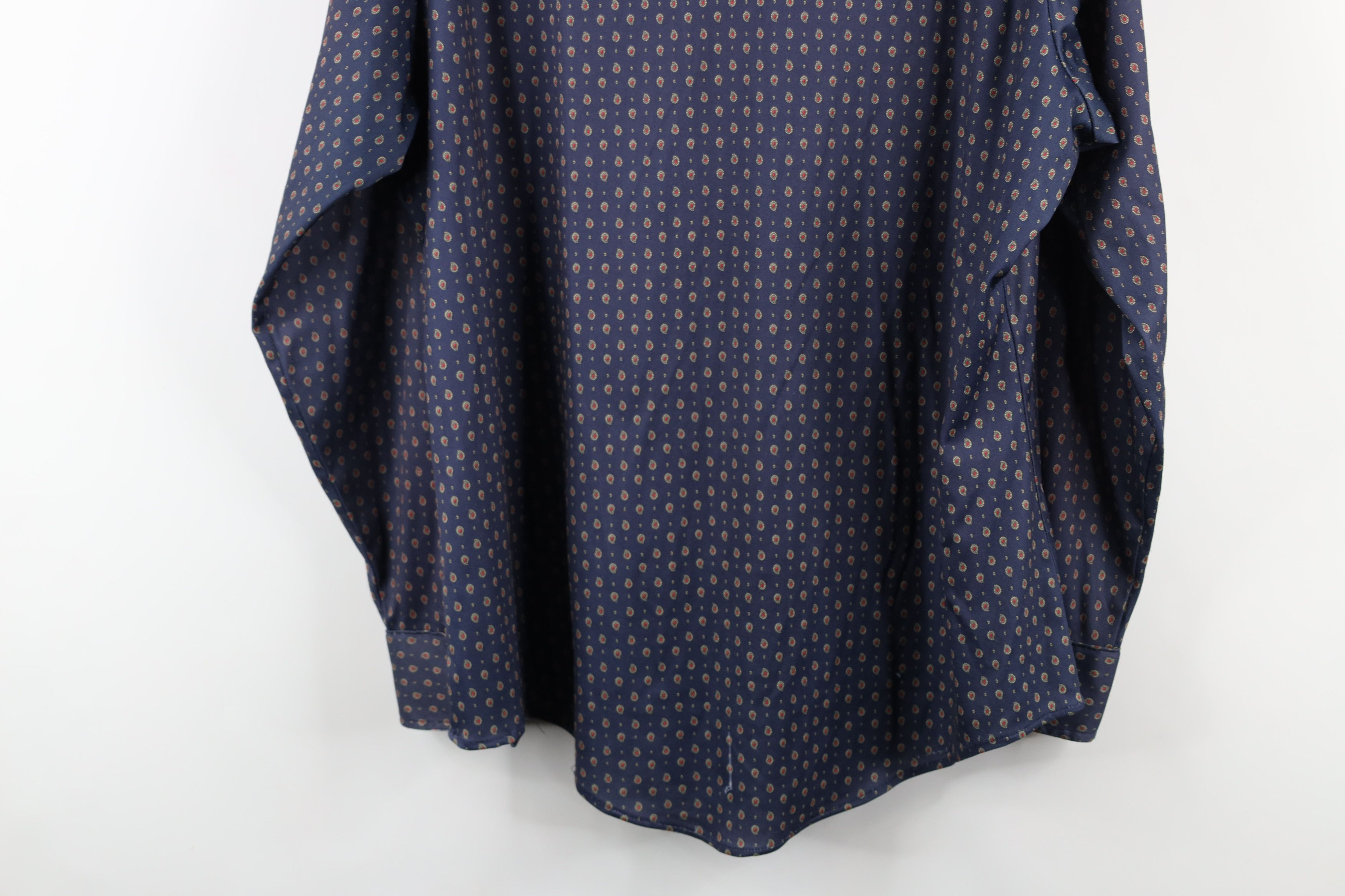 Vintage Vintage 70s Streetwear Paisley Collared Button Shirt USA Size US L / EU 52-54 / 3 - 13 Thumbnail