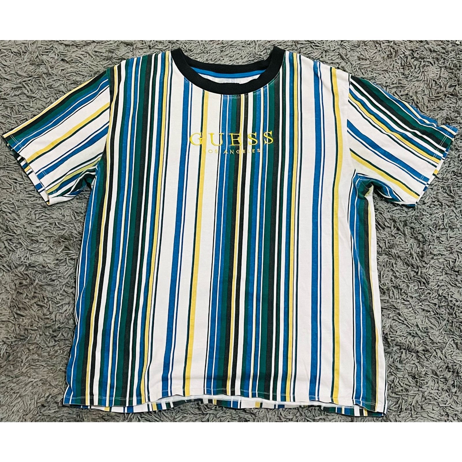 Guess Pacsun x GUESS Exclusive Striped Los Angeles T shirt Grailed