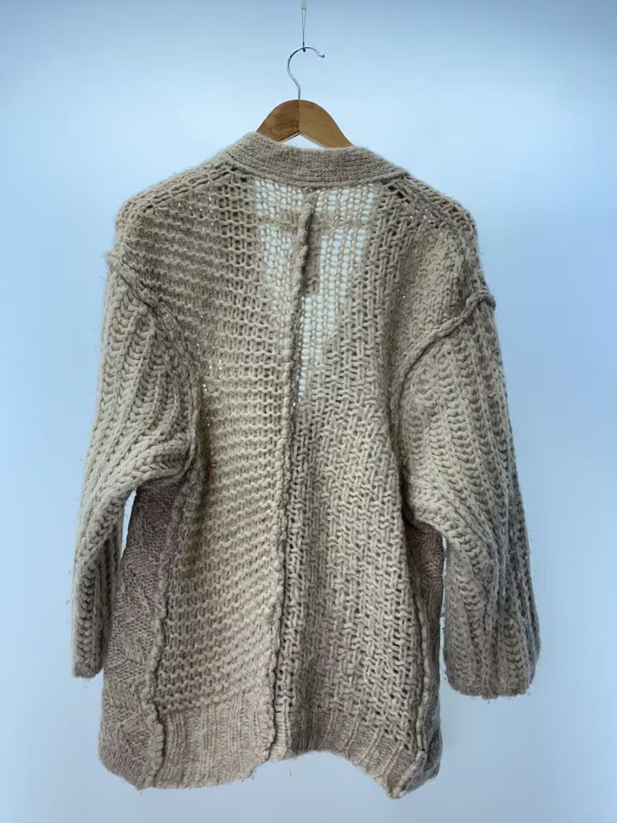 Maison Margiela AW17 Exposed Seam Weave Stitch Wool Knit Cardigan Size S / US 4 / IT 40 - 2 Thumbnail