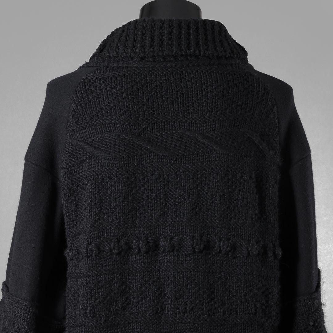 Yohji Yamamoto Yohji Yamamoto POUR HOMME Knit Coat Size US L / EU 52-54 / 3 - 5 Thumbnail